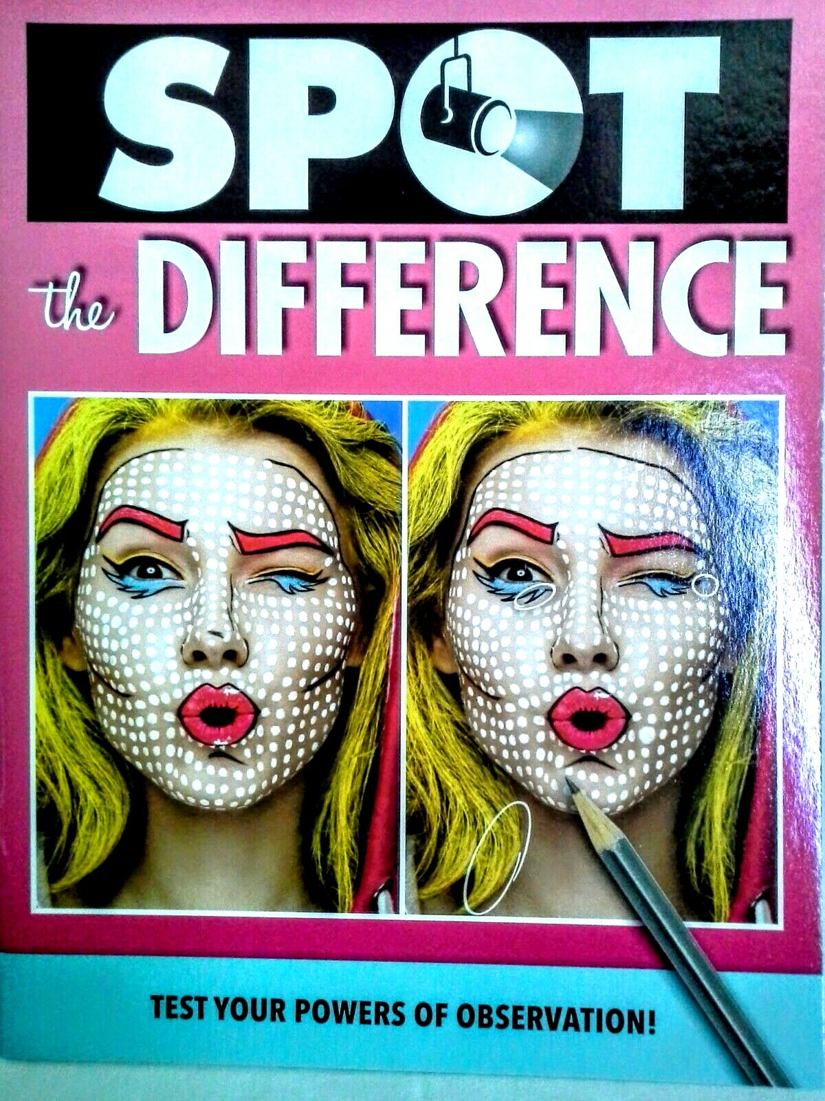 Spot the Difference Thinking Skills Paperback Activity Workbooks CHOICE – 4 NEW!