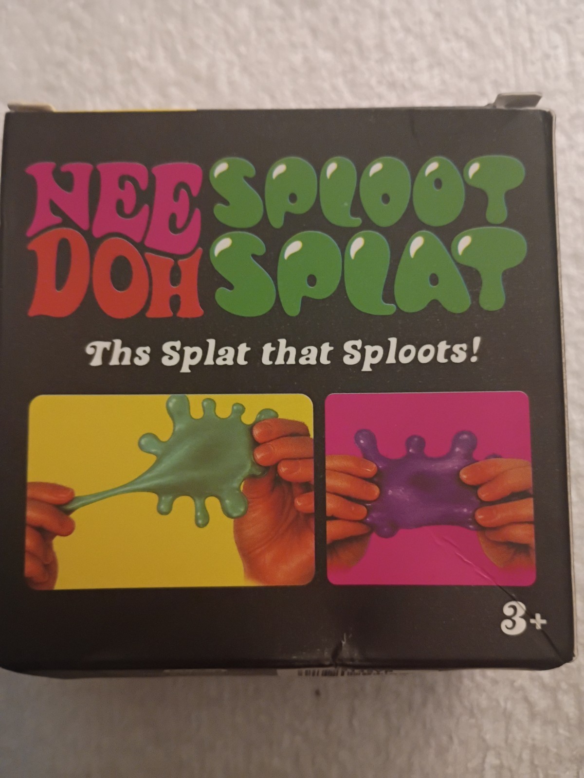 Nee Doh Sploot Splat Rare Orange 100% Authentic Schylling 25145YP