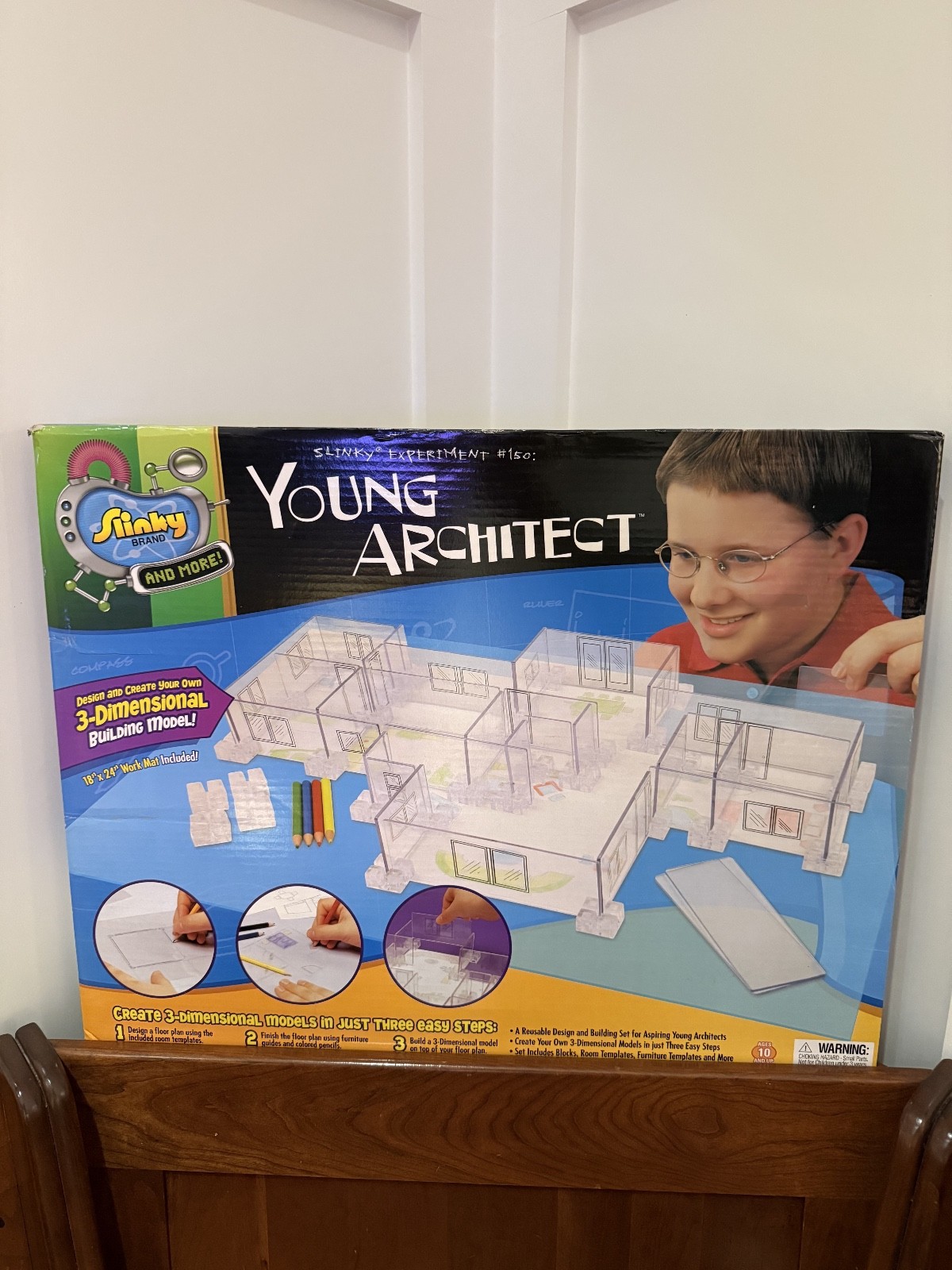Young Architect 3-D Model House Designer Kit STEM Slinky Science 2007