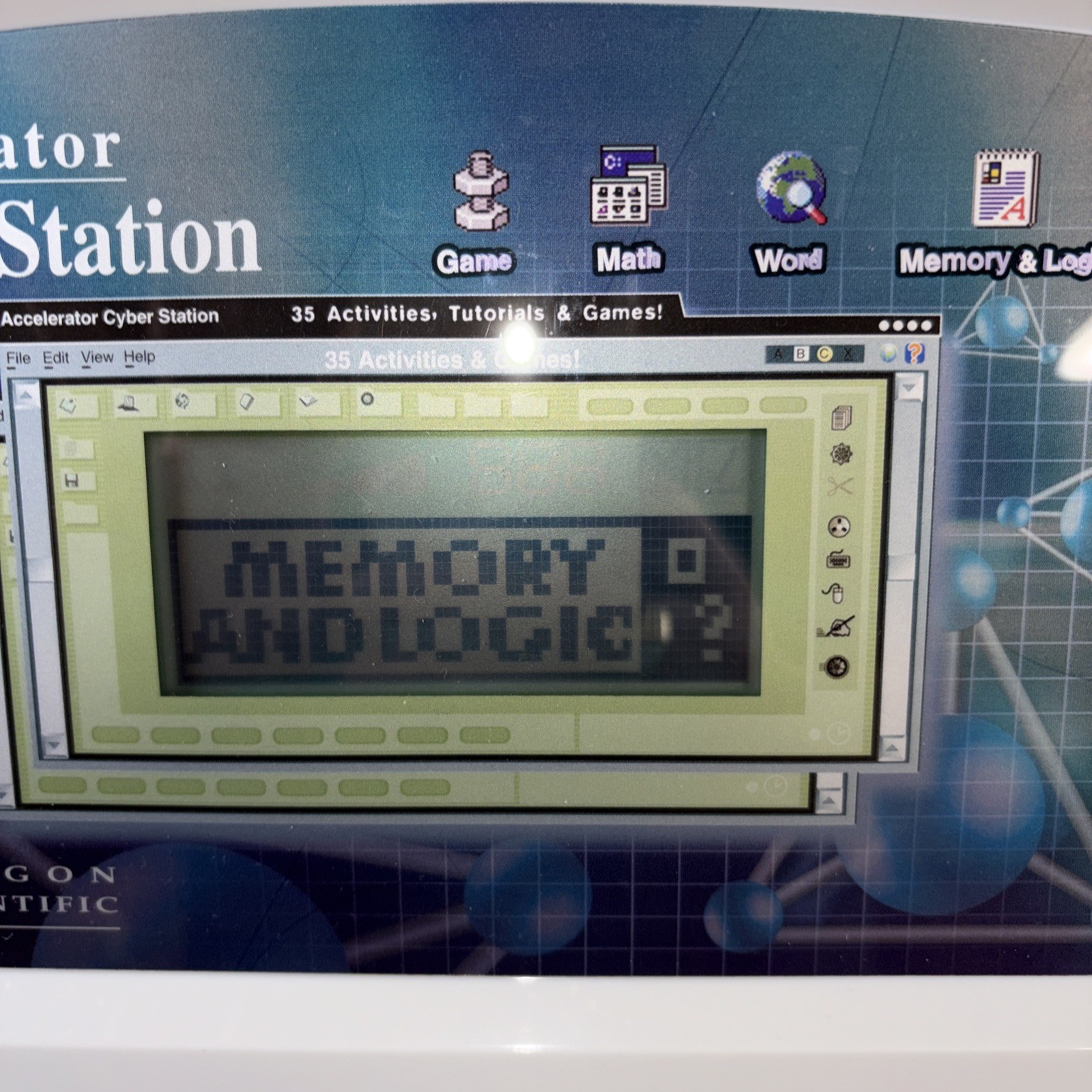OREGON SCIENTIFIC ACCELERATOR CYBER STATION 18092