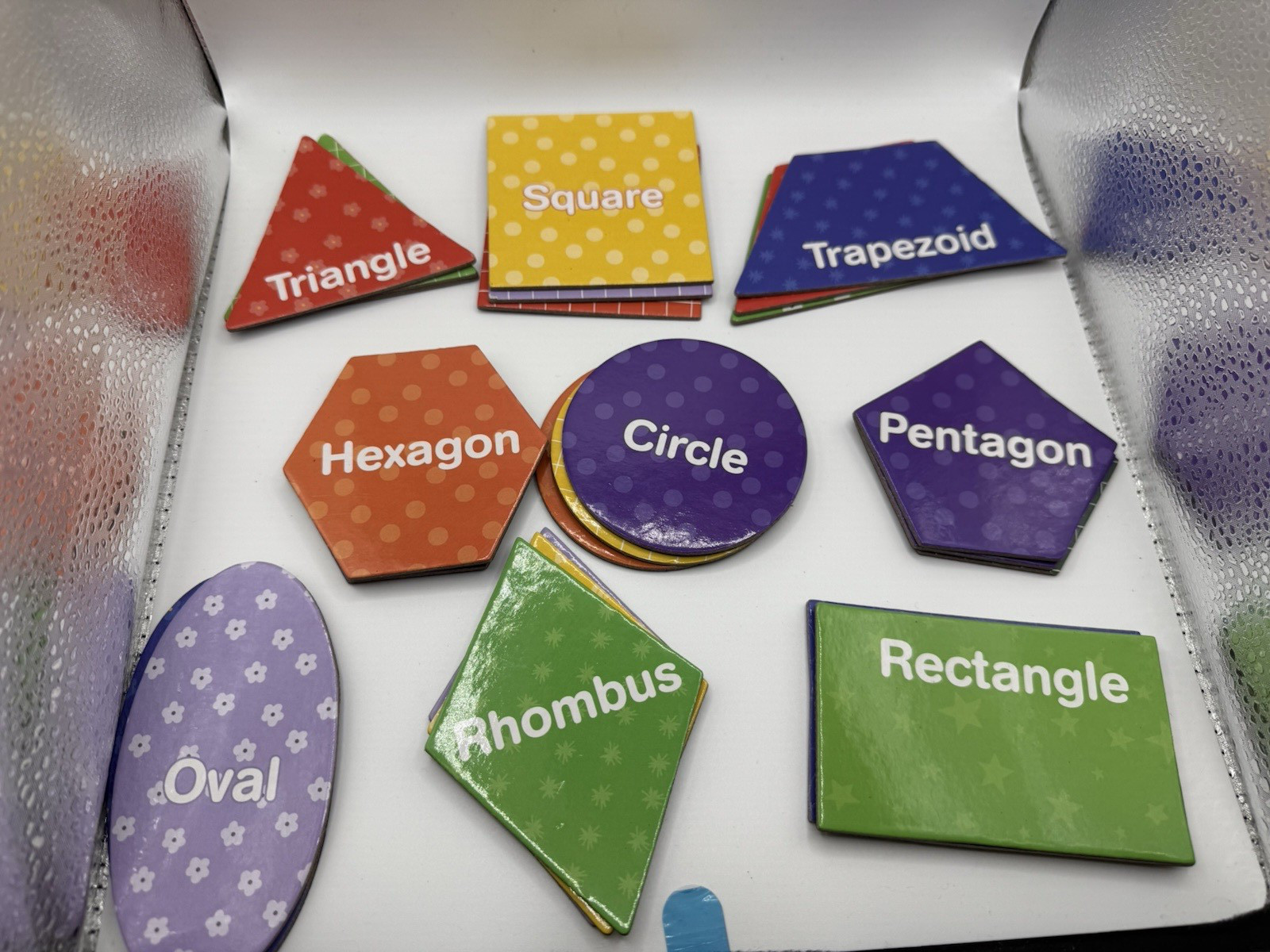 Set Of 2D Magnetic Geometric Shapes – 26 Pieces