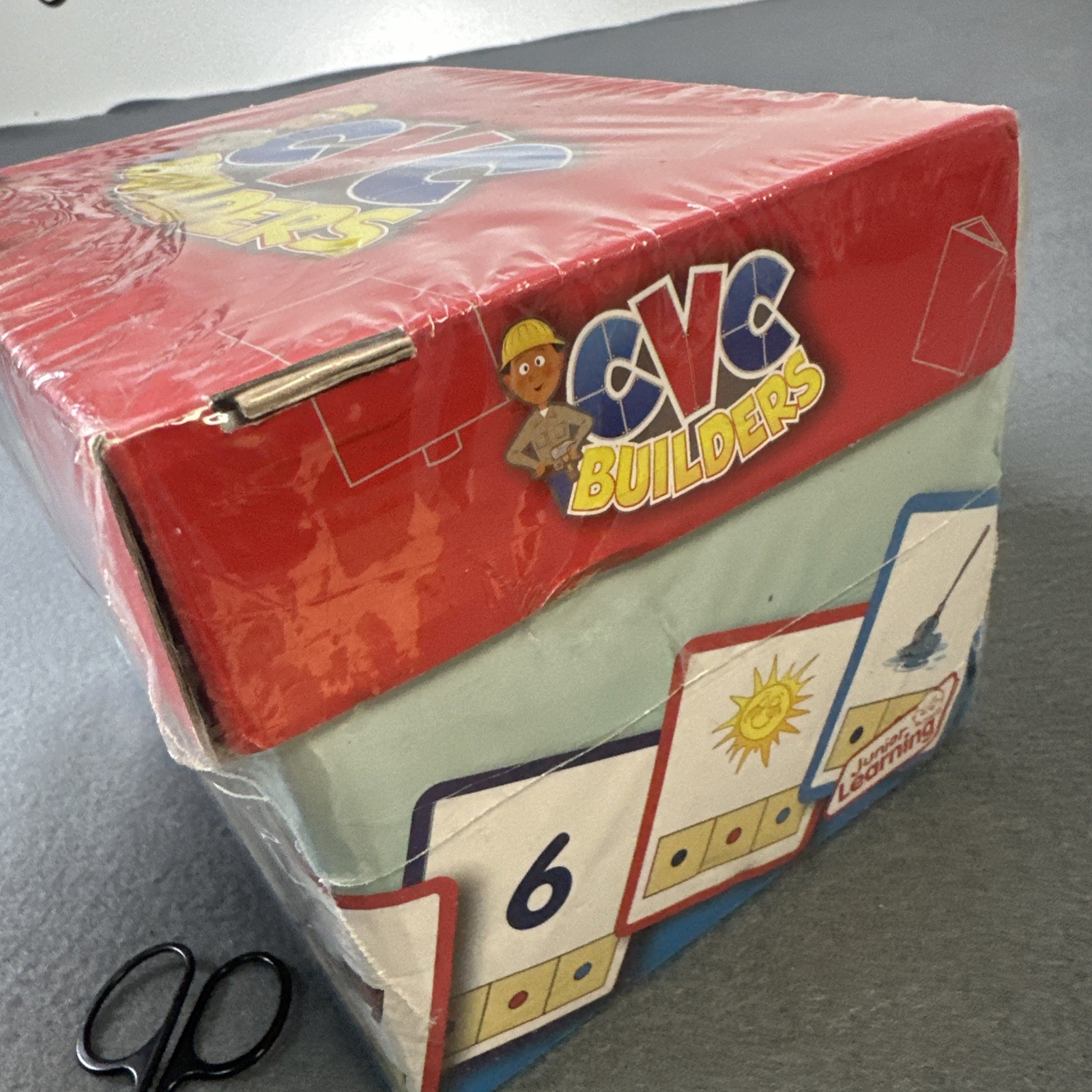 Junior Learning CVC Builders Activity Cards Set of 48 Factory Sealed