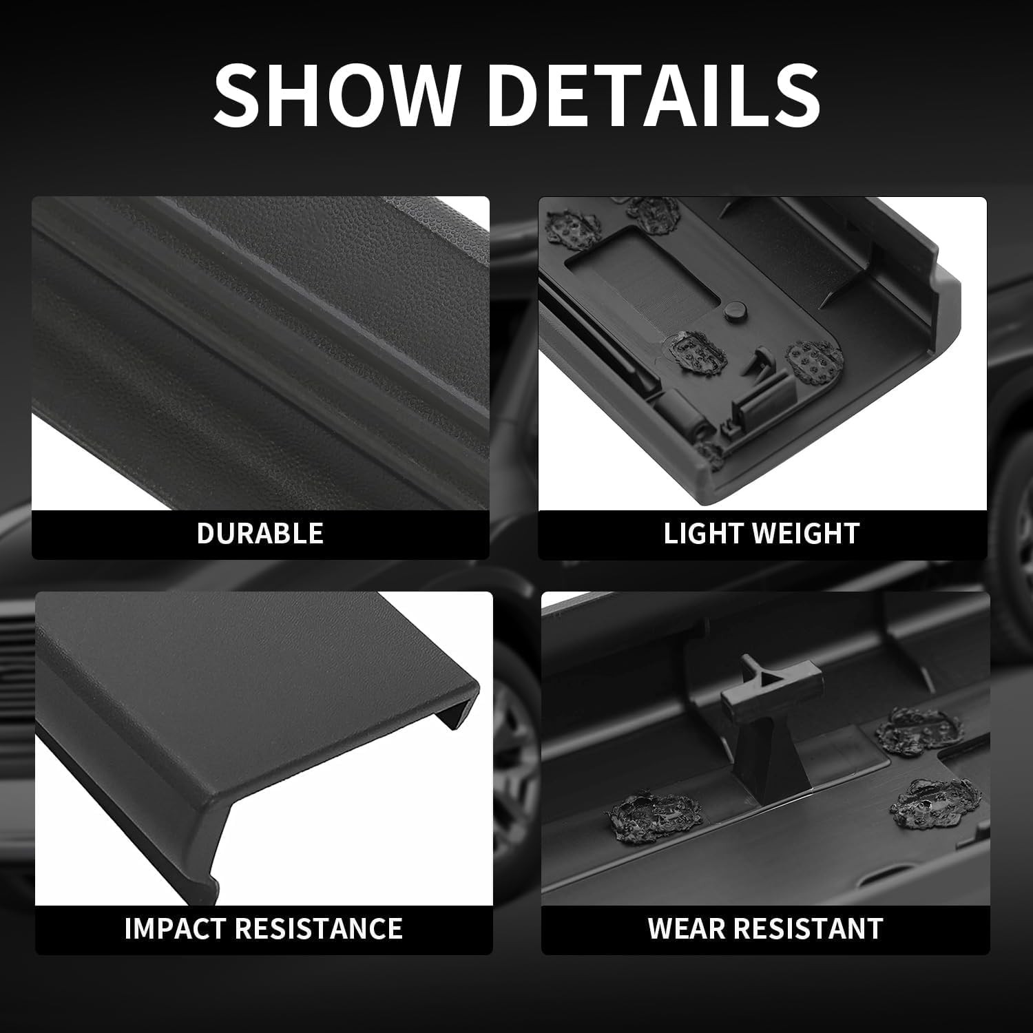KARPAL Tailgate Cover Flex Step Molding F250 F350 2008