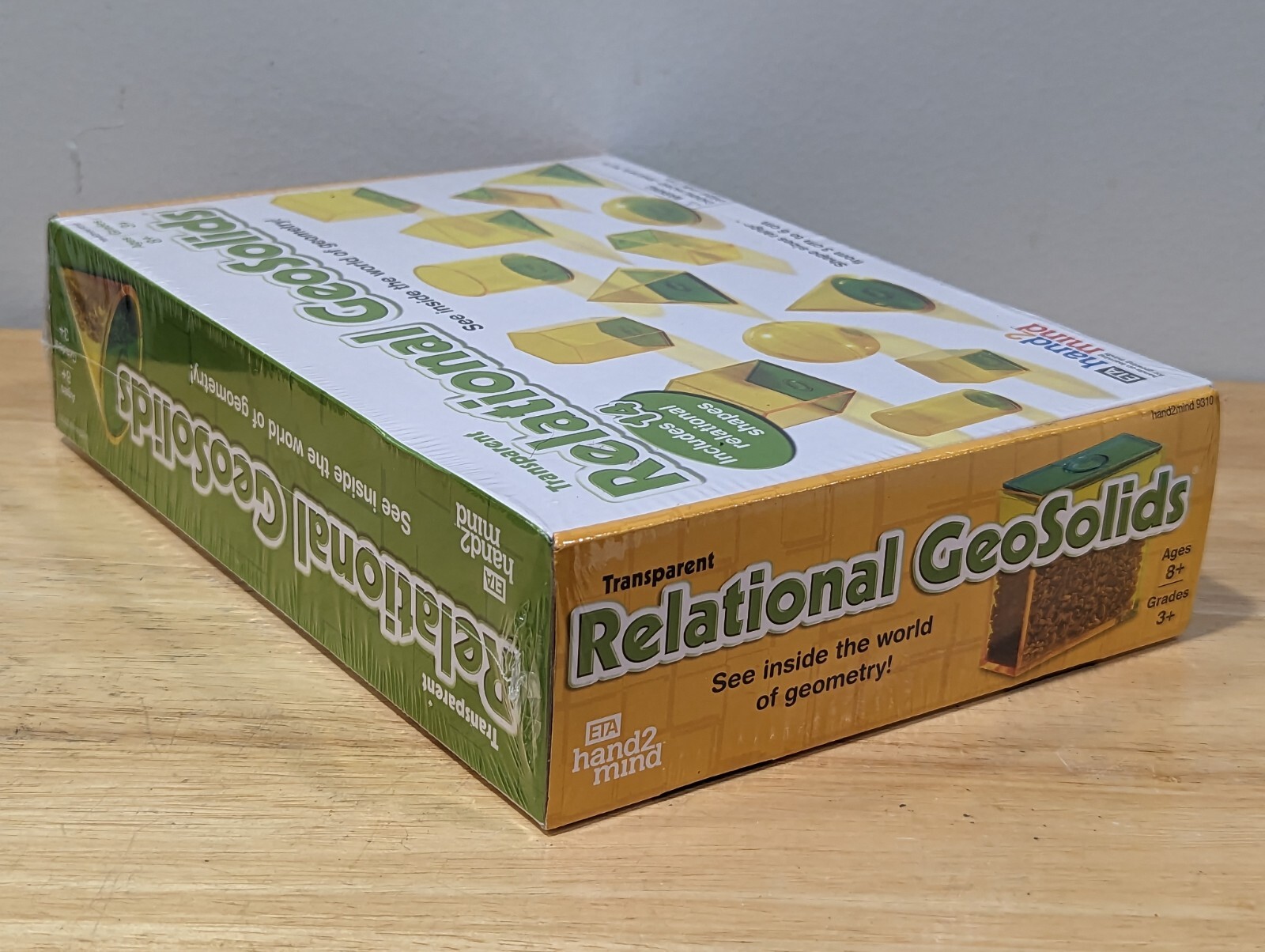 NEW Transparent Relational GeoSolids Geometry Teaching Tool ETA Hand2Mind