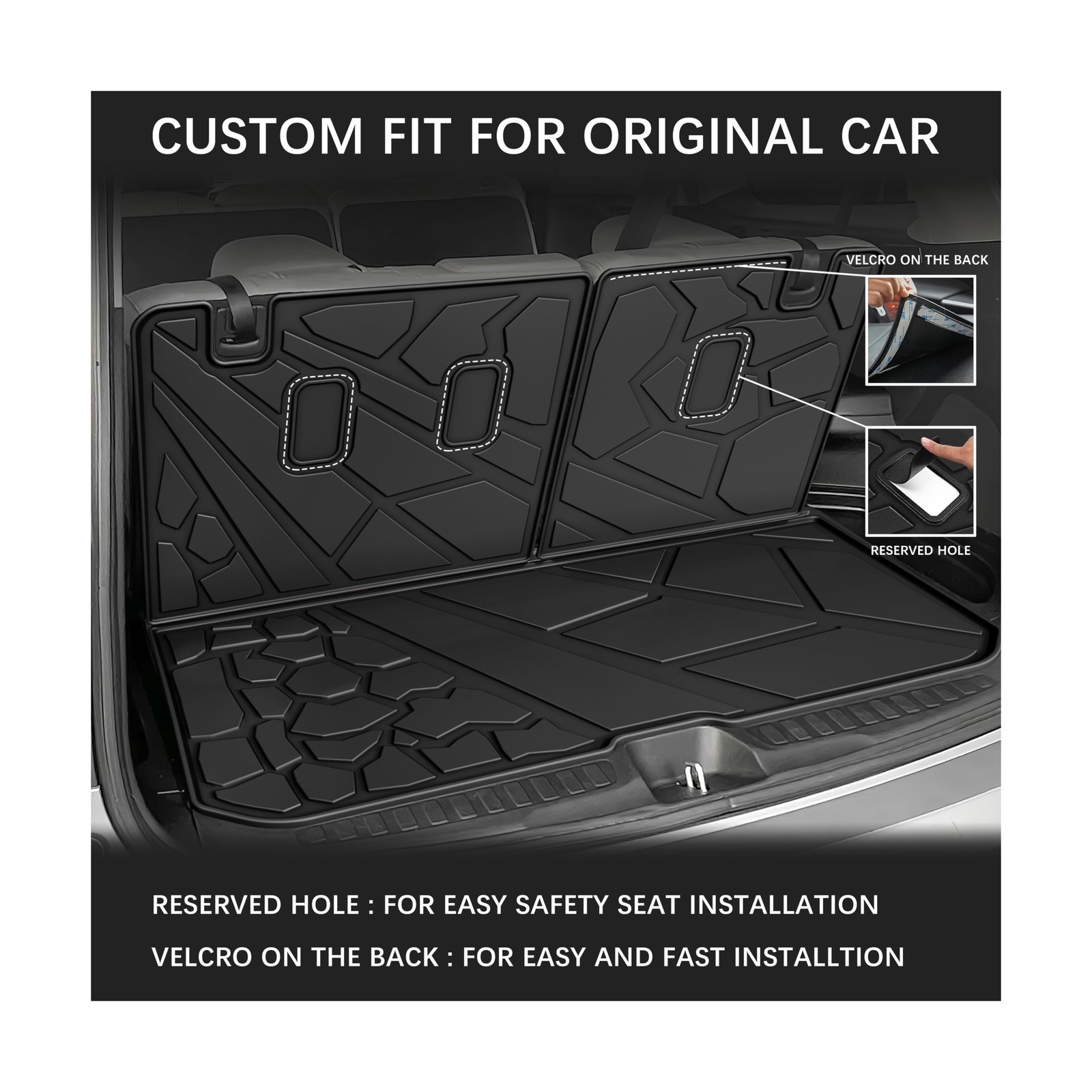KARPAL Floor Mats for Honda Pilot 2016-2022 (8 Seats, No Elite Models), All W…