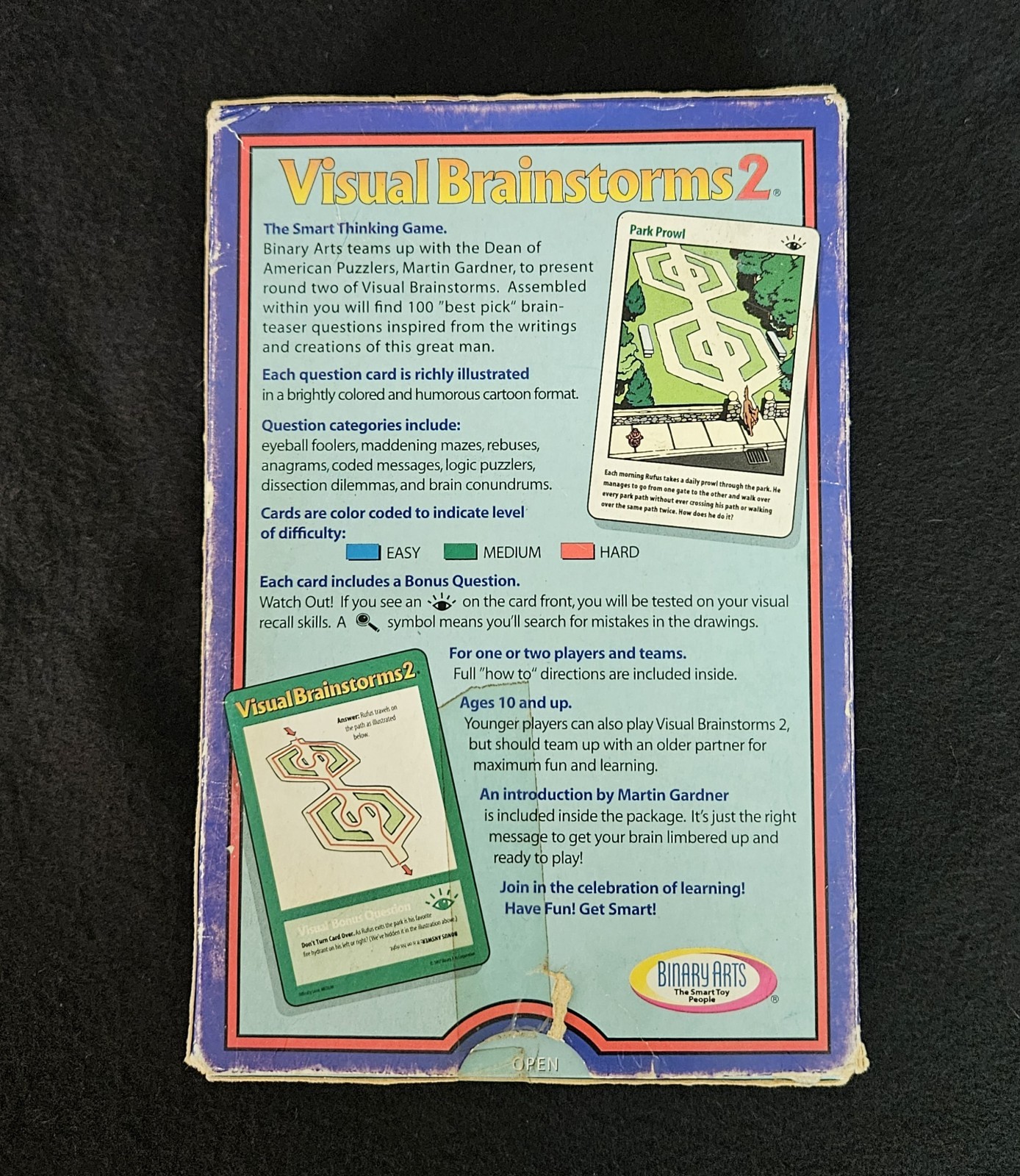 Visual Brainstorms 2 – The Smart Thinking Game 1997 Complete