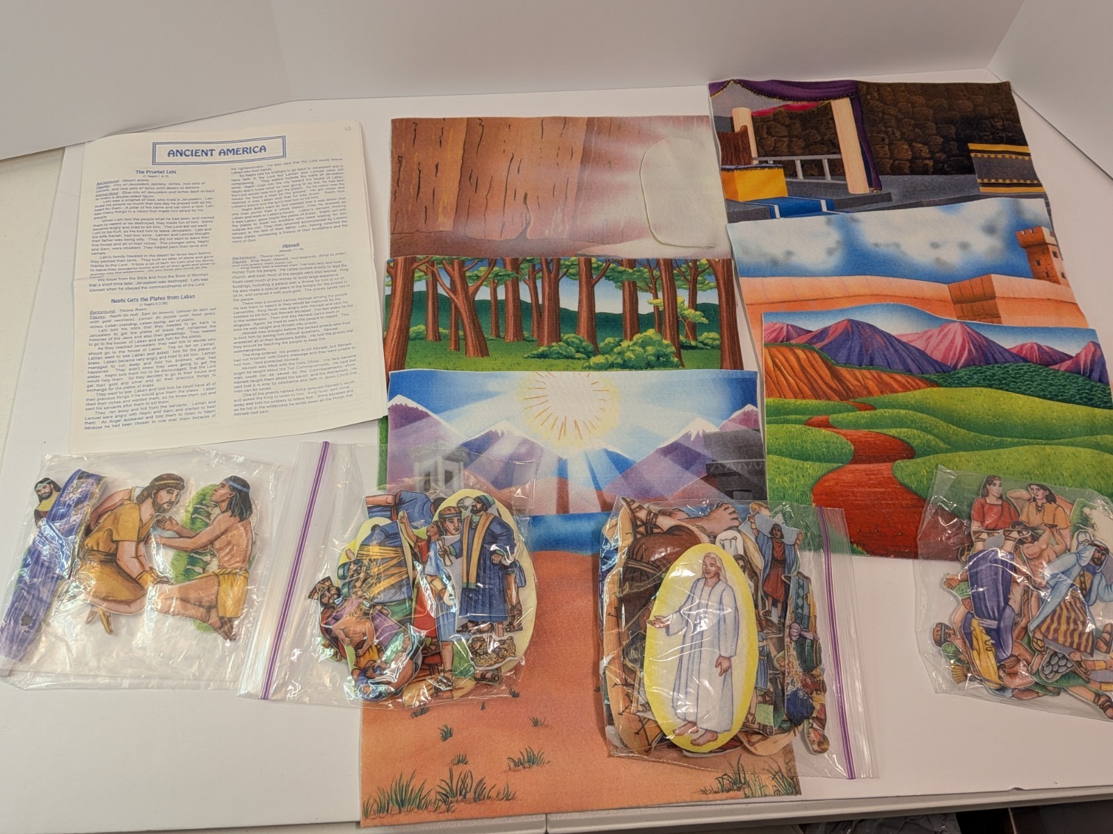 LDS Book of Mormon Felt Flannel Stories Pattern LDS Nephi’s Family Saga