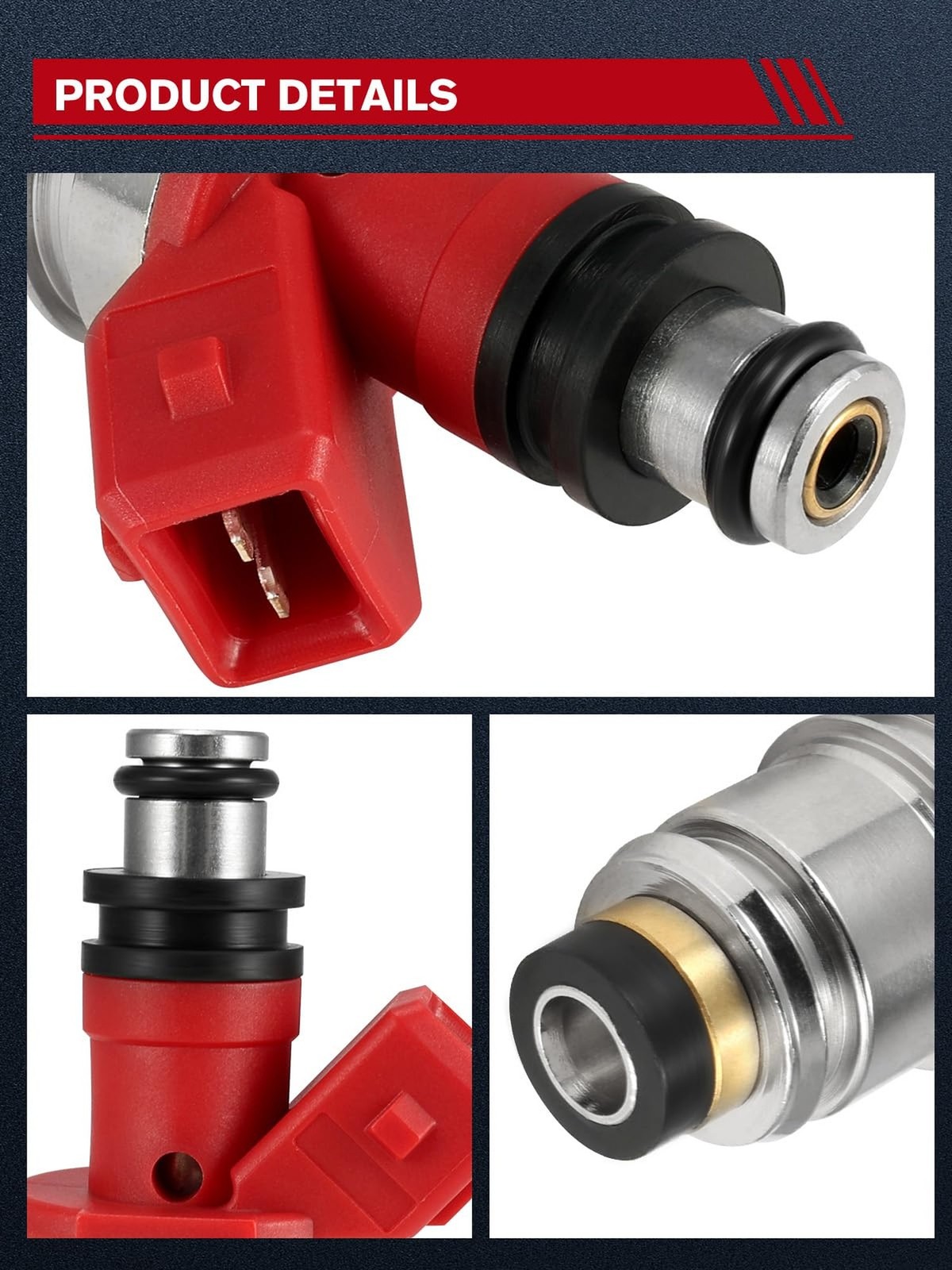 TAUTOY 16600-8600 fuel injector 4PCS (2.4L ONLY) For Nissan Pickup 1995,Nissa…