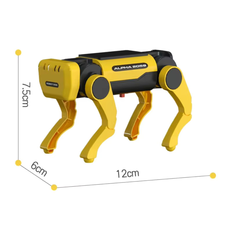 Robot Dog Solar Powered DIY STEM Science Kit Educational Toy Kids