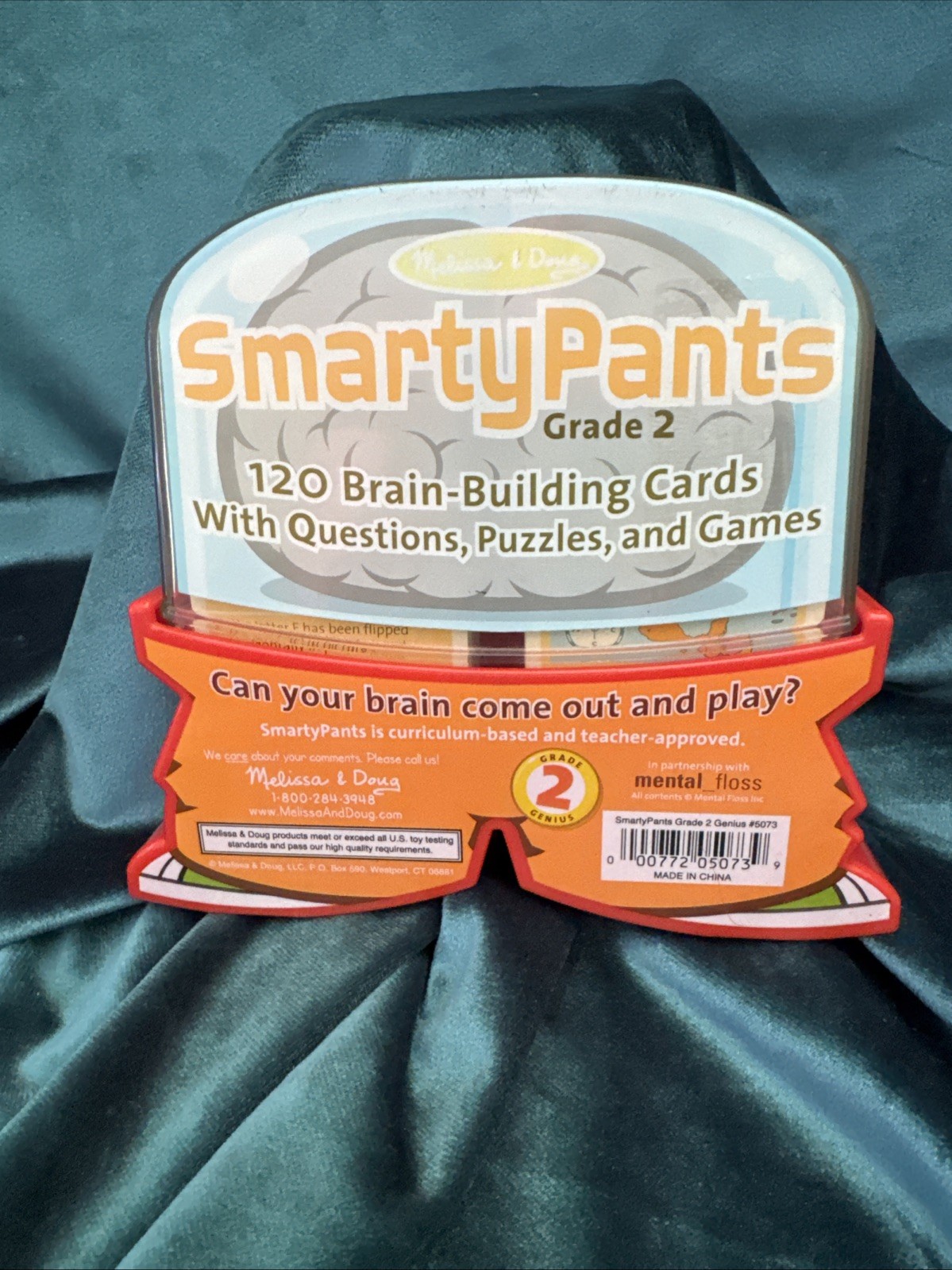 Melissa & Doug Smarty Pants Grade 2 Brain Building Cards Game