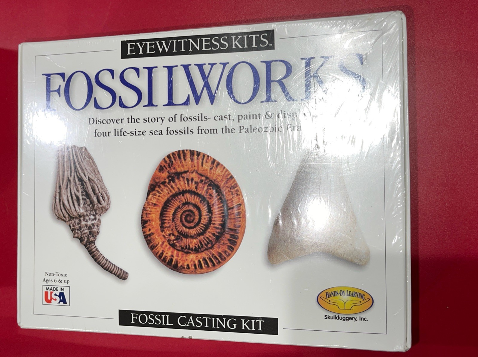 Eyewitness Kit Fossilworks Skullduggery Perfect Casting Paint Activity Toy NEW
