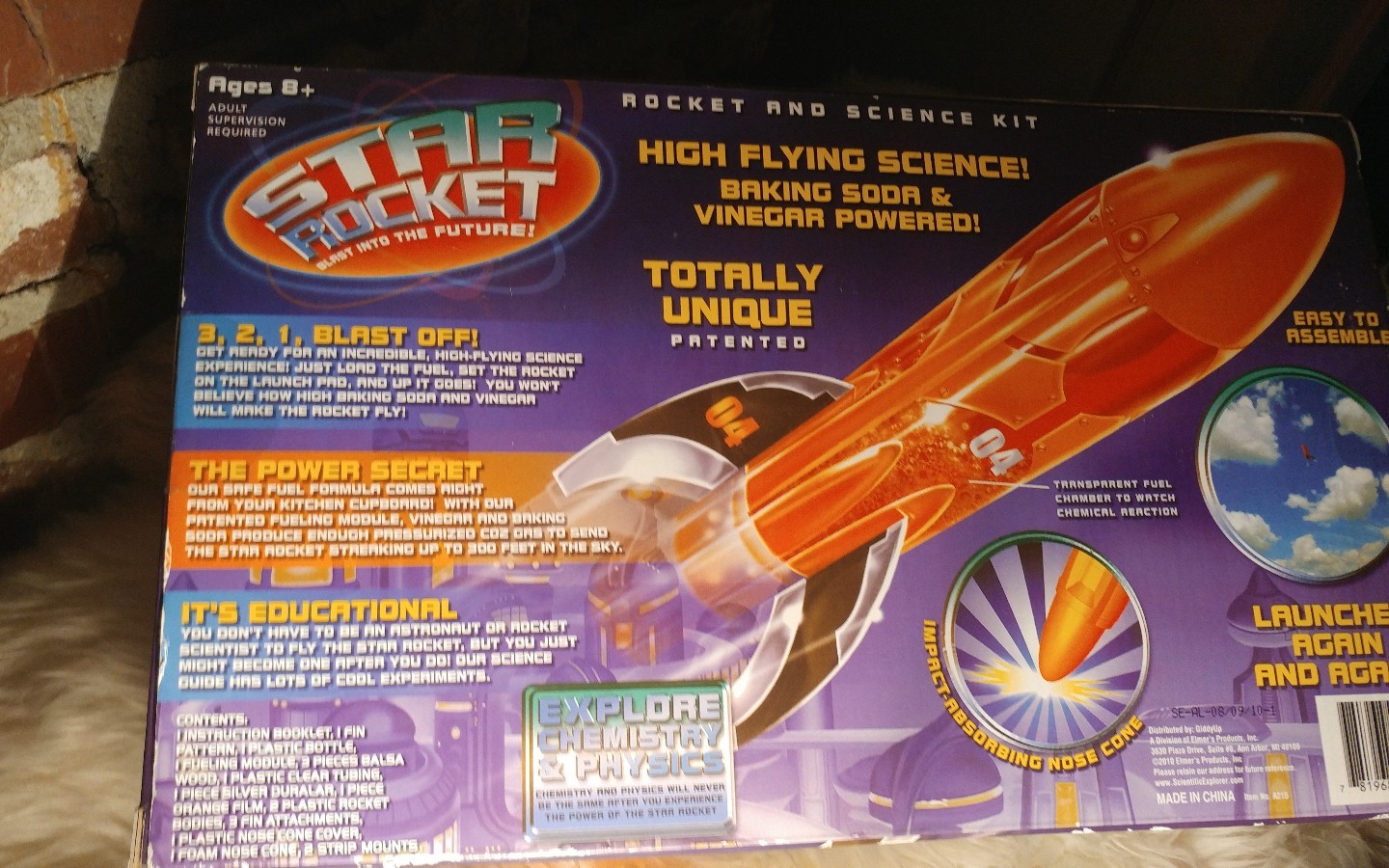 Toy Game Star Rocket Kit By Scientific Explorer Educational Fun At Home