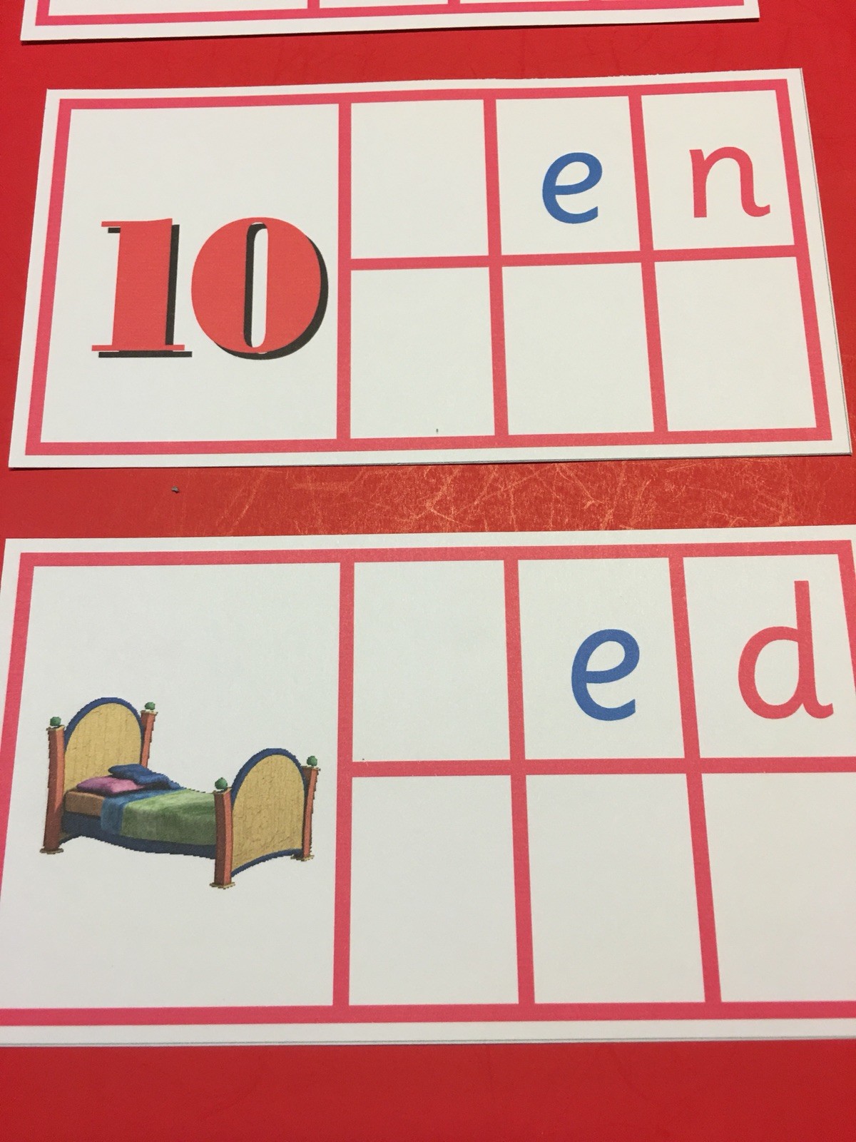 Pink Series Montessori – Beginning Sounds – CVC WORD CARDS – 45 Laminated Cards