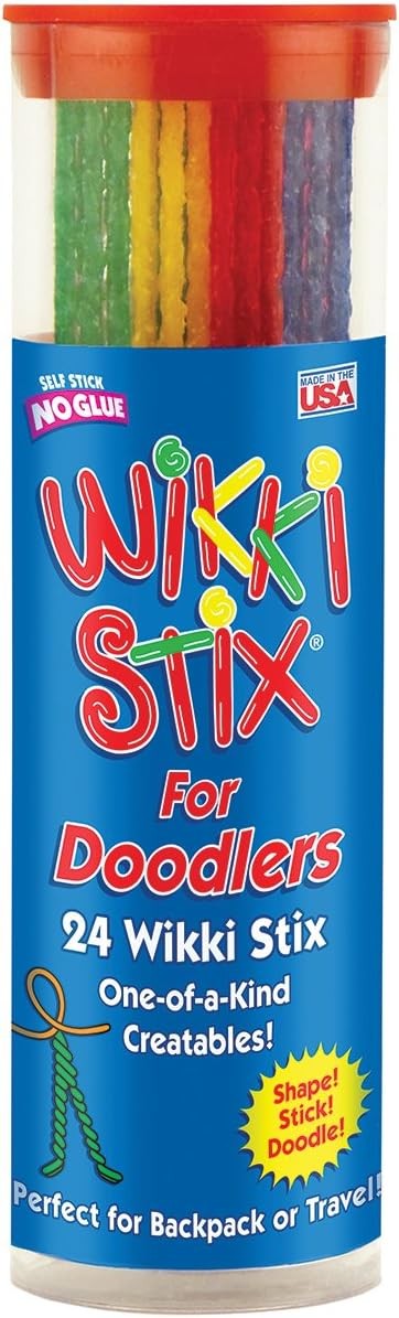 Wikki Stix for Doodlers – Kid’s Travel Essential: Portable Creativity…