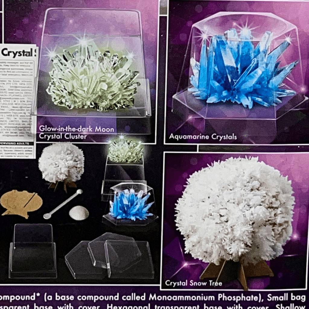 Kidz Labs Crystal Science/Grow Your Own Crystals-Brand new