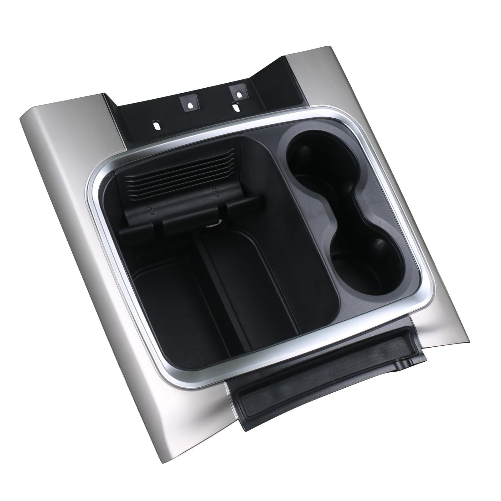Full Floor Center Console Trim Bezel Cup Holder Middle Console Cover Compatib…