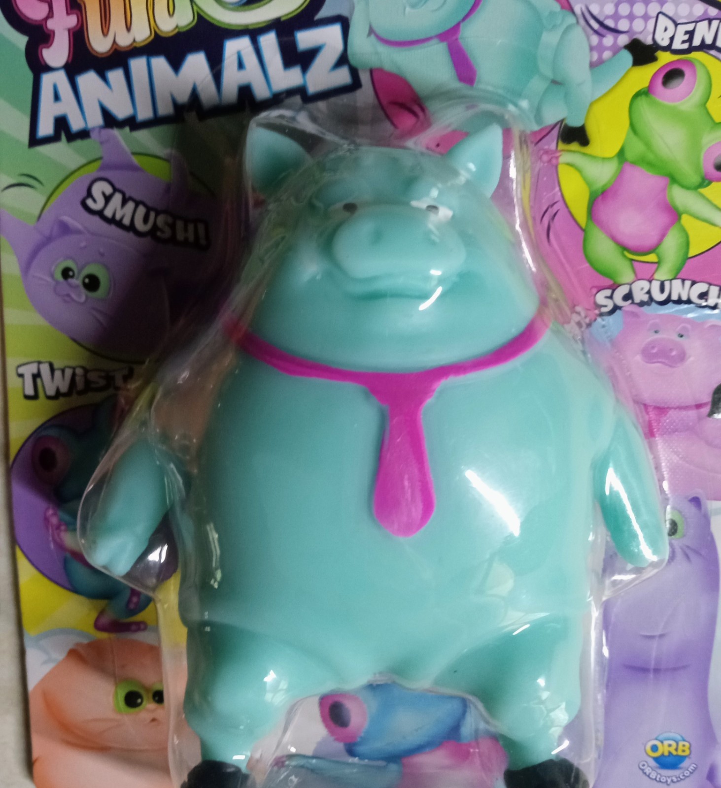 ORB Funkee Animalz Squishy Sensory Toy – Fidget Animal Stress Relief ORB Stretch