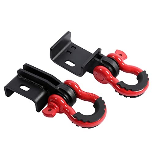 Front Tow Hook Demon, Compatible with 2009-2023 Toyota Tacoma, with 3/4″ D Ring