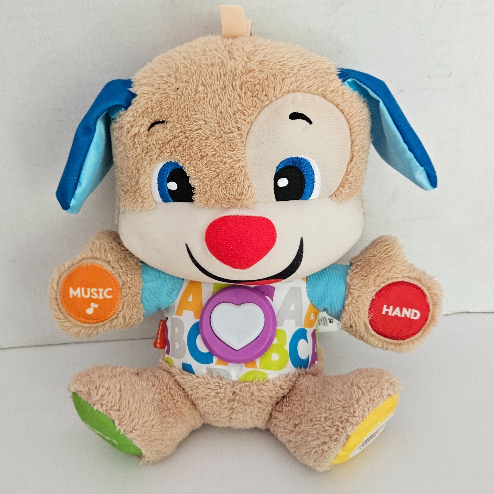 Fisher-Price Laugh & Learn Smart Stages Interactive Plush Dog Music Lights Talks