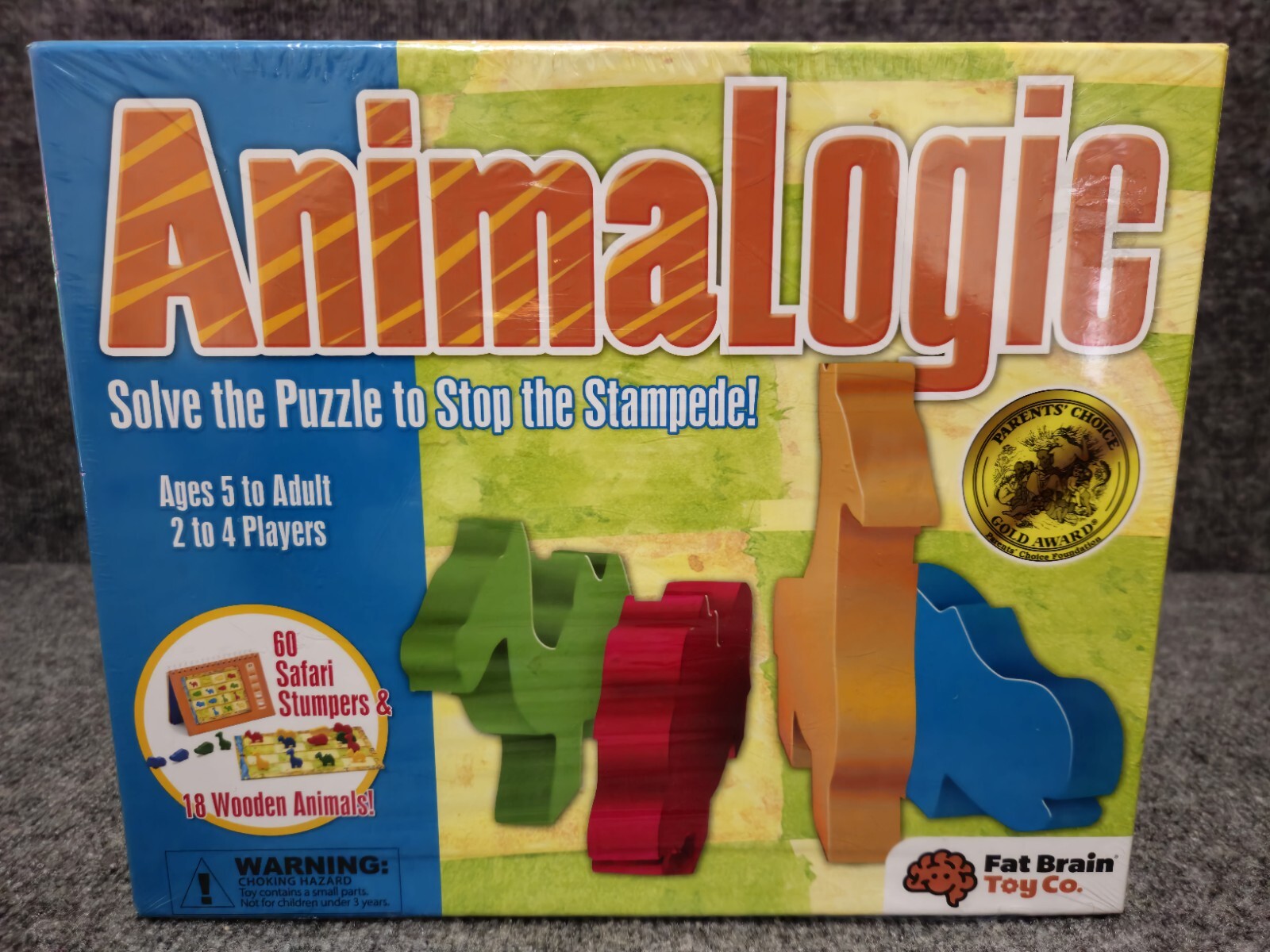 ANIMALOGIC Solve the Puzzle to Stop the Stampede Game