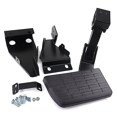 75328-01A Rear Bed Step Retractable Bumper Step for Ford F150 2021 2022 2023