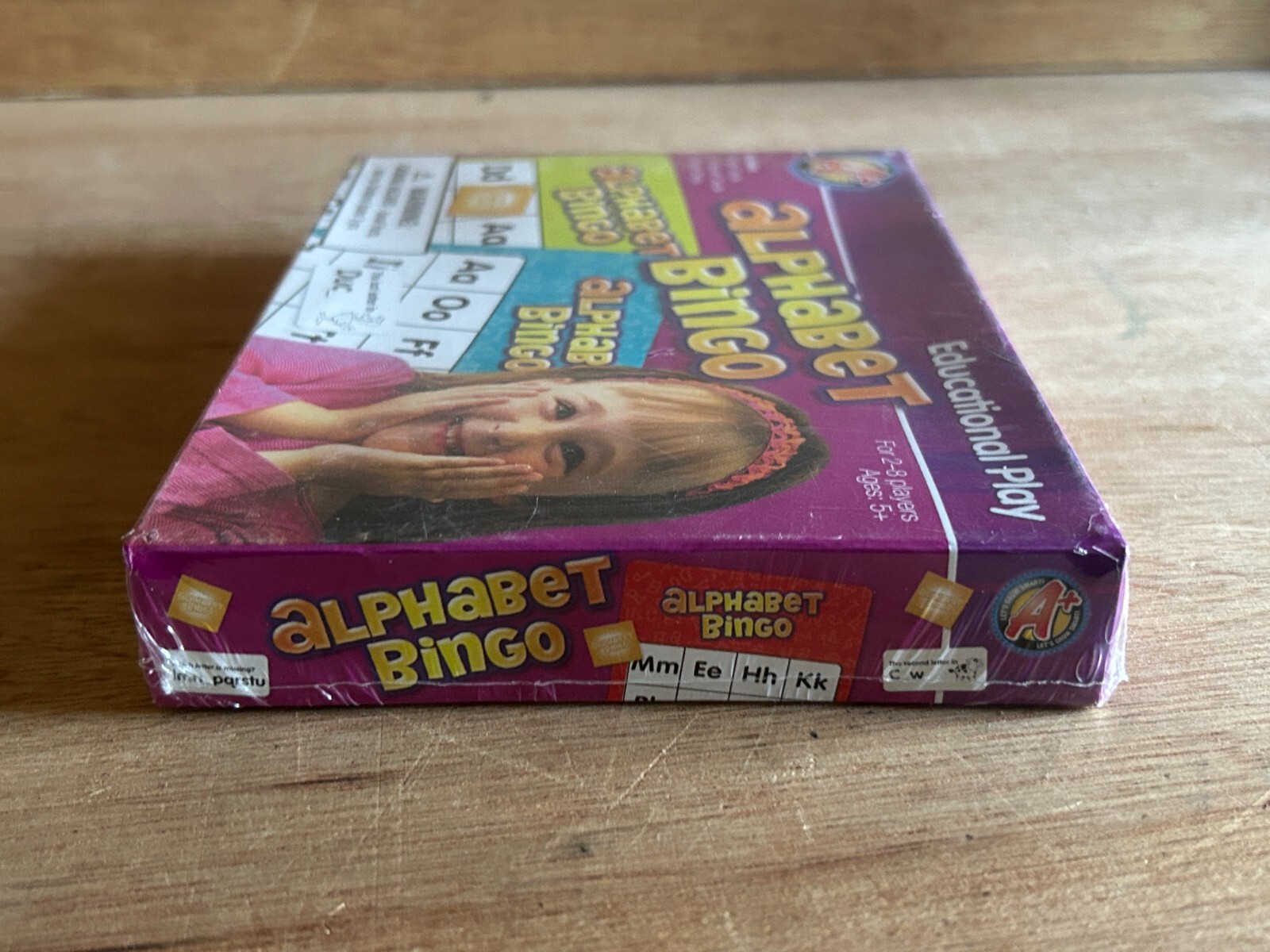 Time Bingo Alphabet Bingo Educational Play Games Factory Sealed lot Homeschool