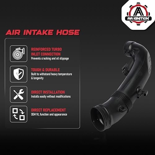 Engine Air Intake Hose by – Compatible with Mini Cooper S 2011-2016 1.6L Mini