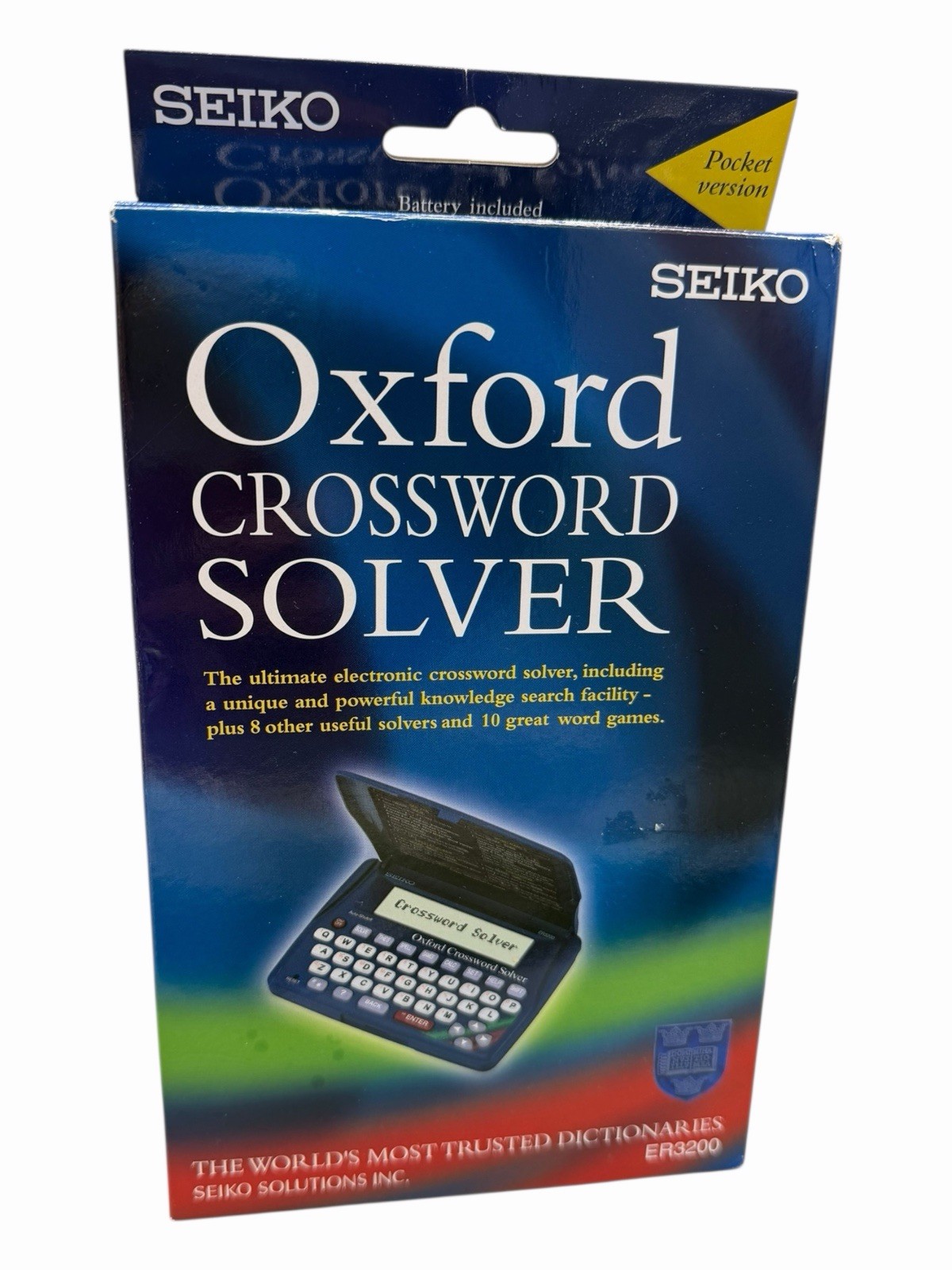 Oxford Crossword Solver Seiko ER3200 Pocket Version Seiko Japan Like New