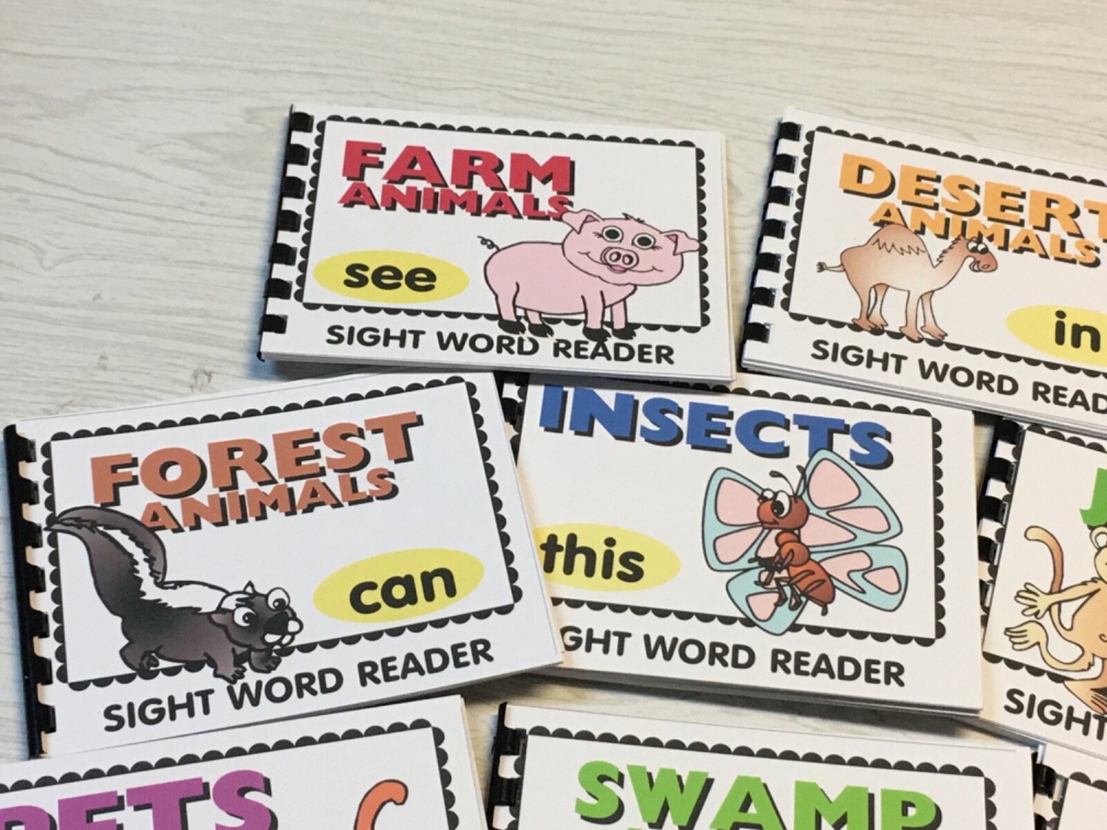 Sight Word Readers Children’s Books Learning Homeschool Reading