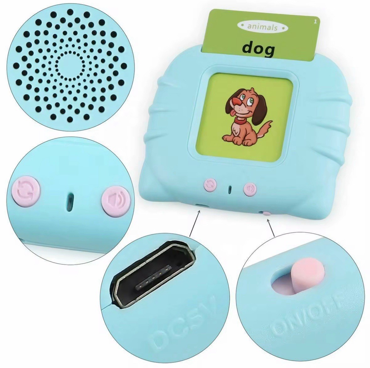 Toddler/Child Educational Talking Flashcard Language Card Reader 510 Sight Words