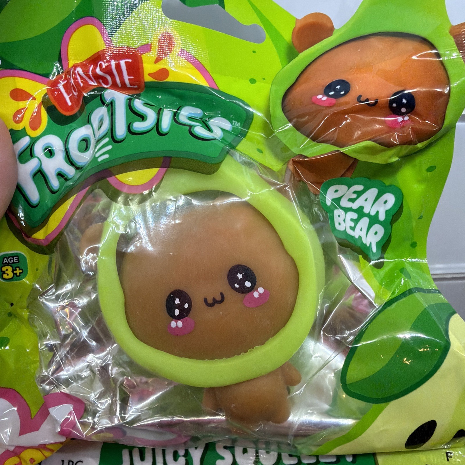 Ja-Ru Funsie Frootsies Juicy Squeezy Squishy Toy SET OF 6 🍇🍓🍉🍍🍊 🍐