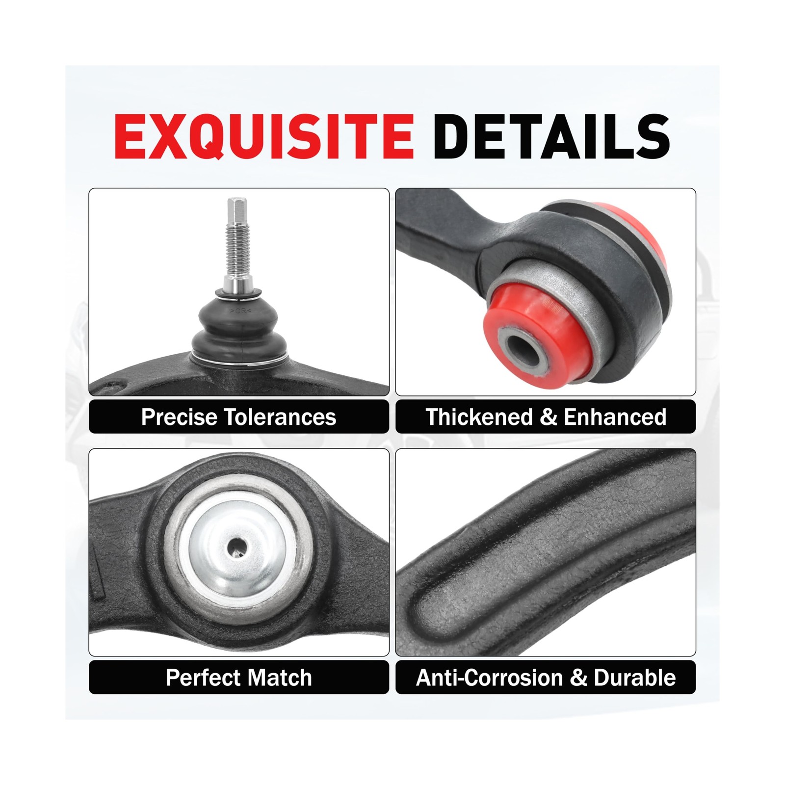 12pc Front End Suspension Kit for 2009-2014 Ford F-150 2WD (Excl. Raptor), 20…