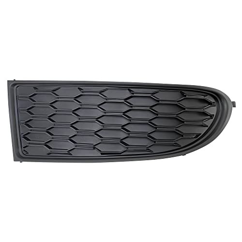 Front Fog Light Bezel Molding Cover Grille Trim Black Right Passenger Side
