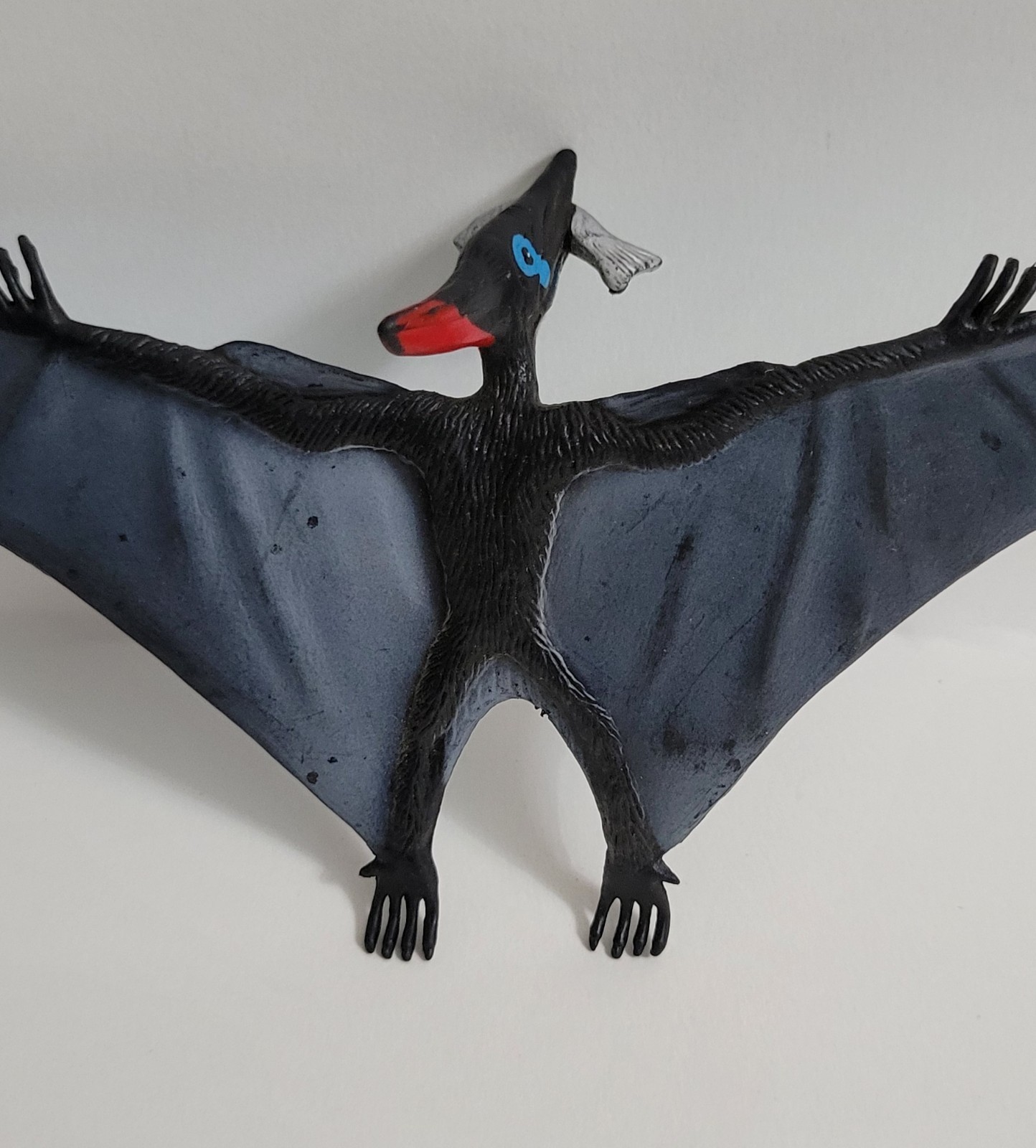 Pteranodon Plastic Toy With Fish In The Mouth