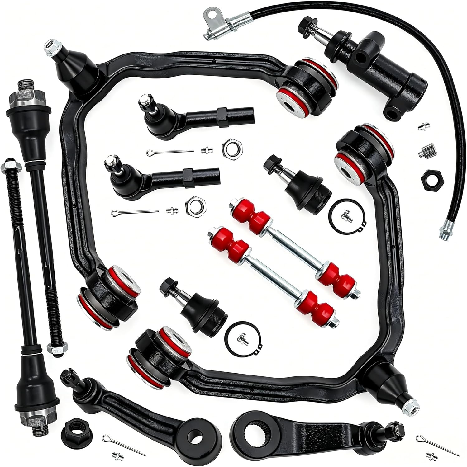 4WD Front Upper Control Arm Kit Chevy GMC 13pc