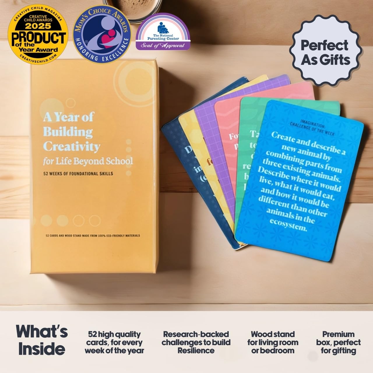 Building Creativity 52 Challenge Cards for & Parents | SEL Emotional Intellig…