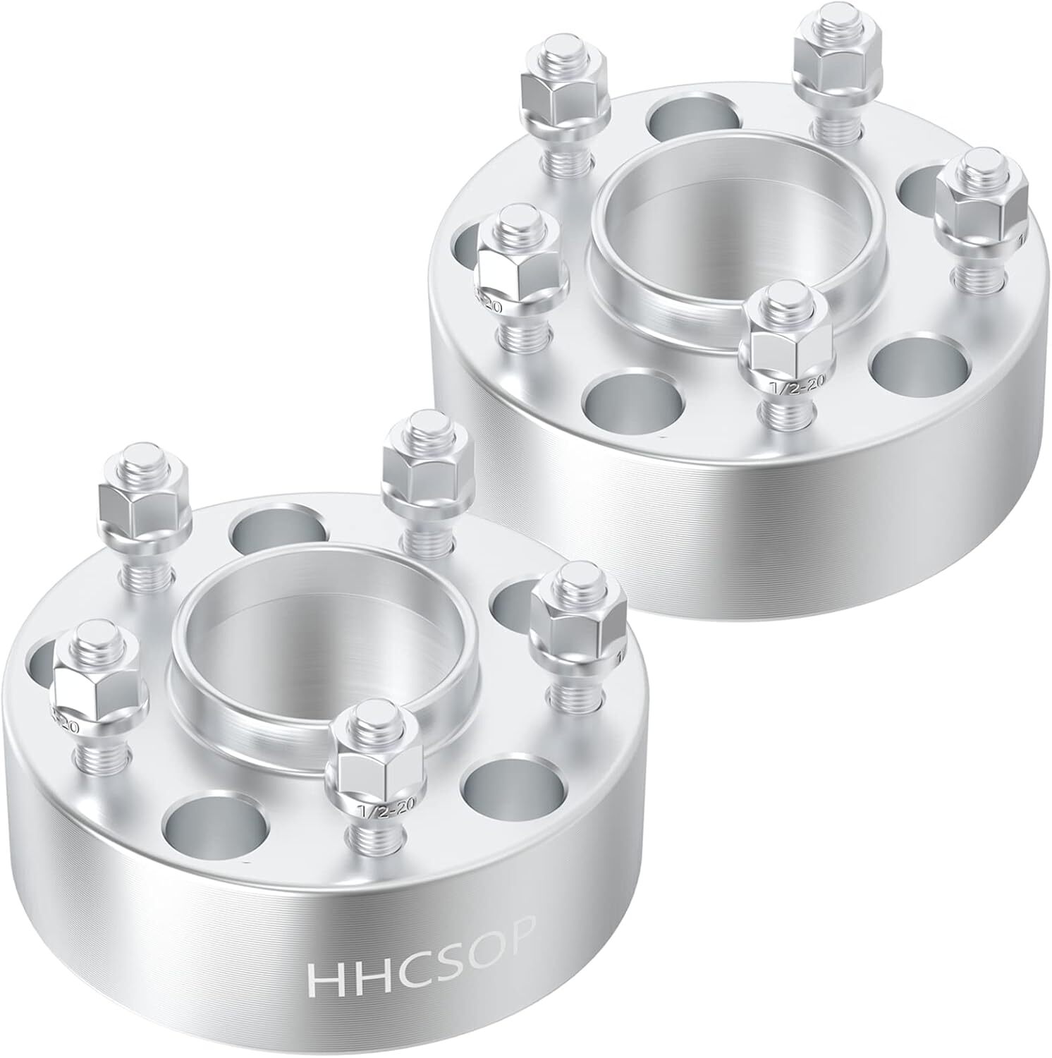 HHCSOP 5×4.5 Wheel Spacers 2 inch, Compatible with Ford Mustang Ranger Edge