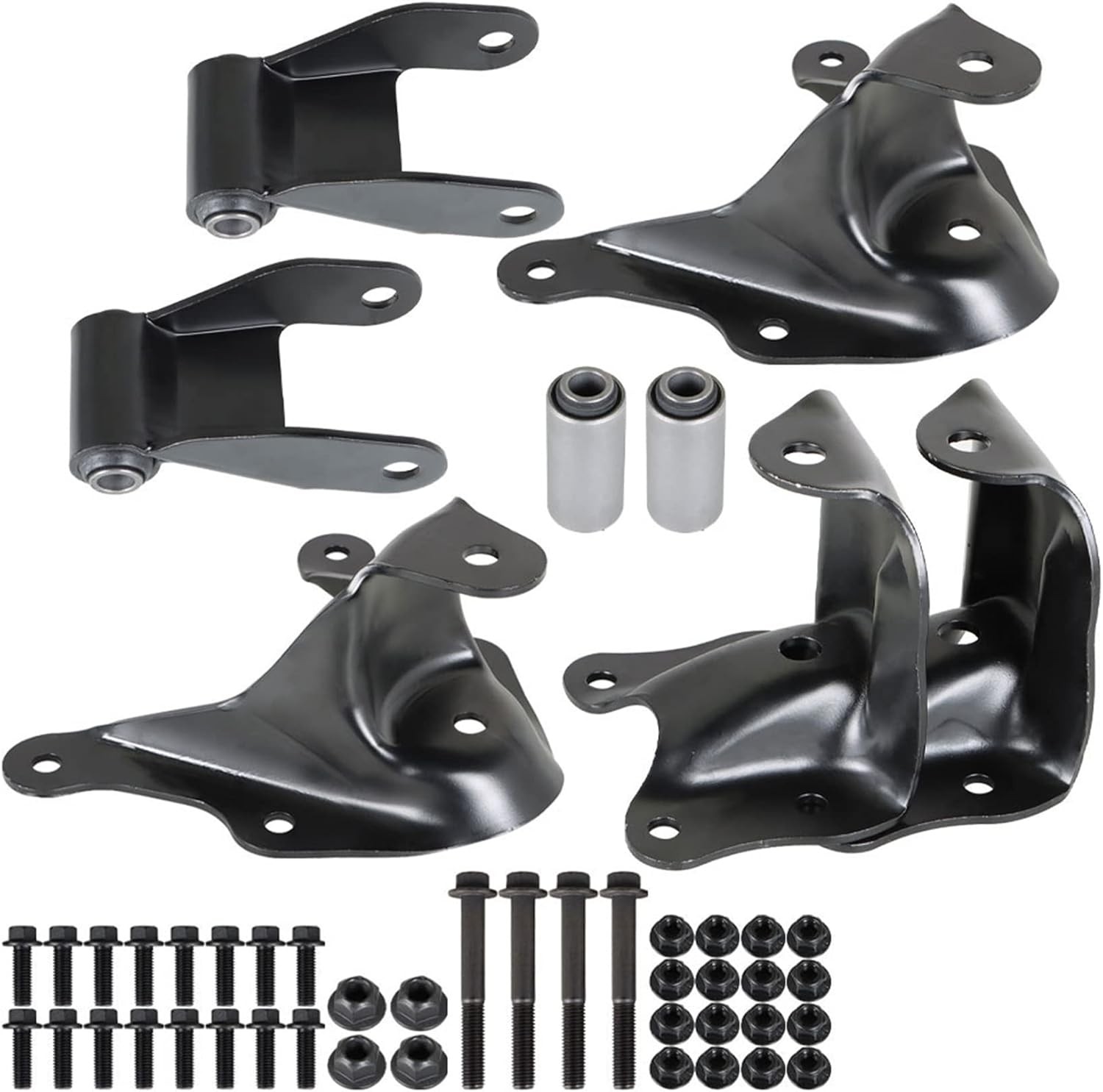 labwork Leaf Spring Shackle and Bracket Kit Set Rear Replacement for Ranger 1…