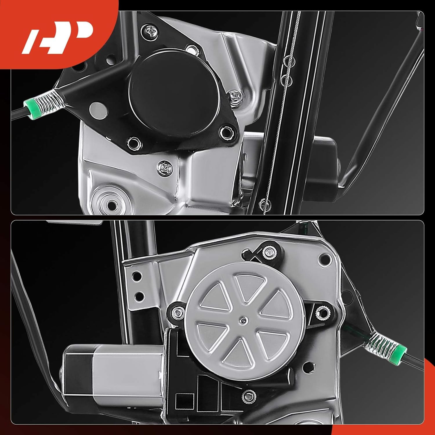 Power Window Regulator with Motor Compatible with Oldsmobile Alero Pontiac Grand