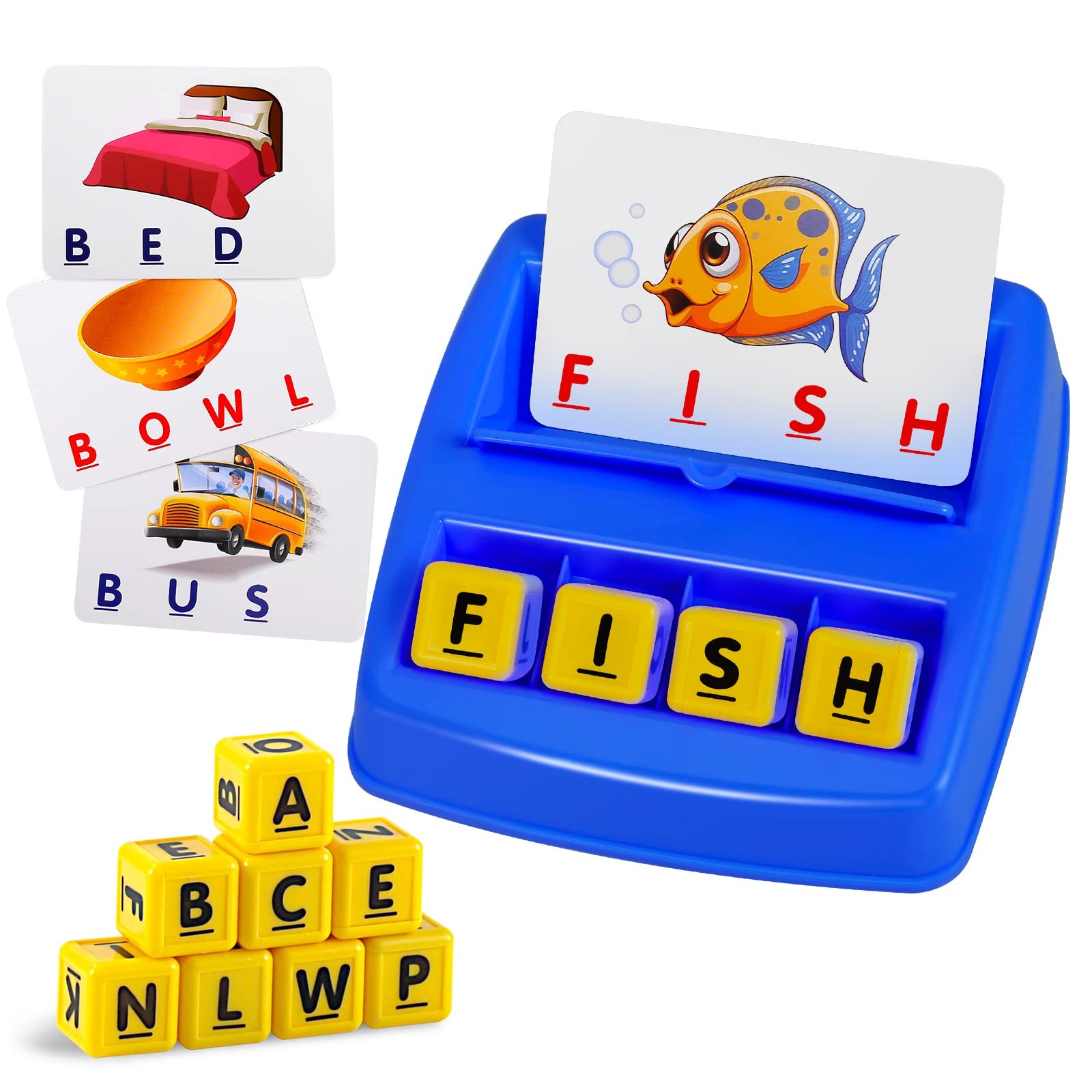 Matching Letter Game, Spelling Word and Increases Memory, Early Learning Educ…