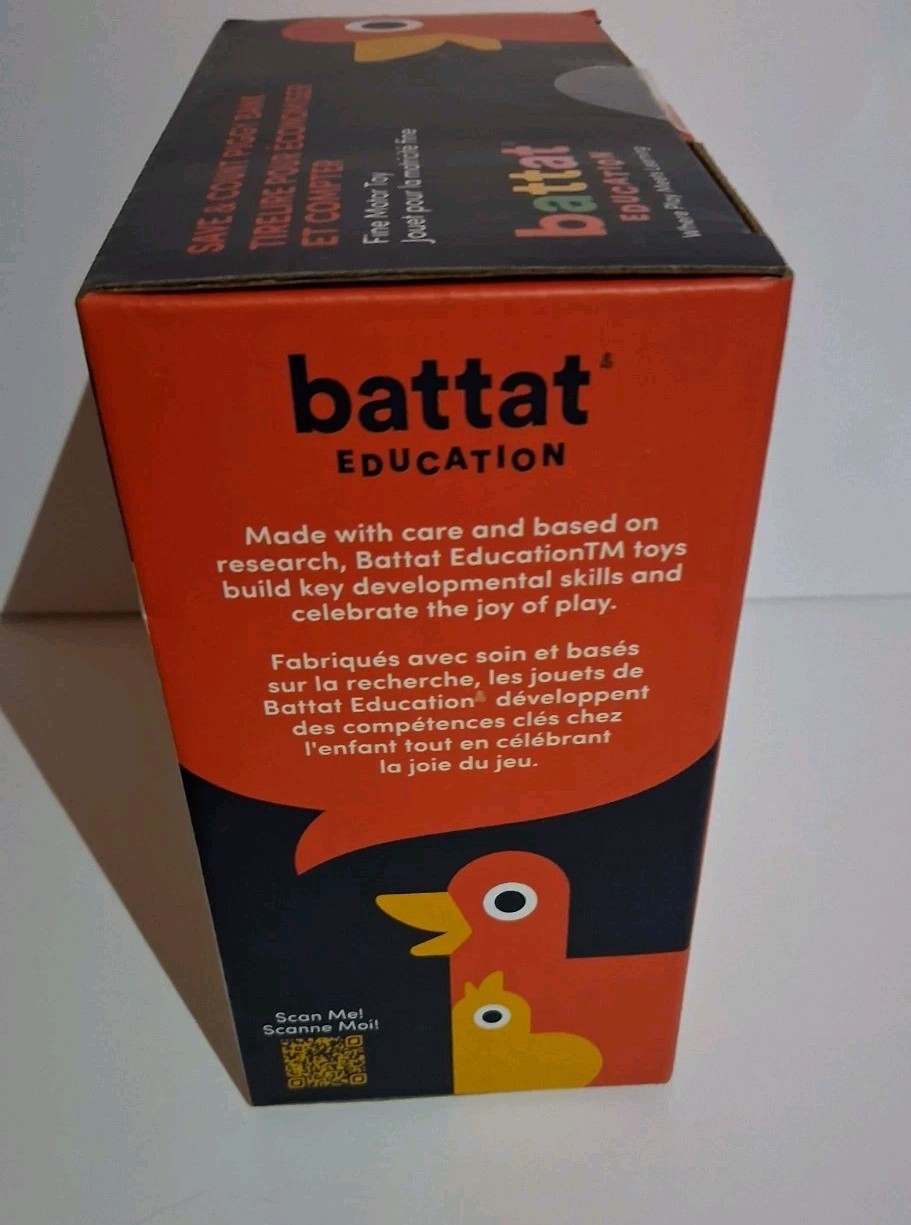 Battat Education Save & Count Piggy Bank NIB 18m+ Homeschool Montessori Play