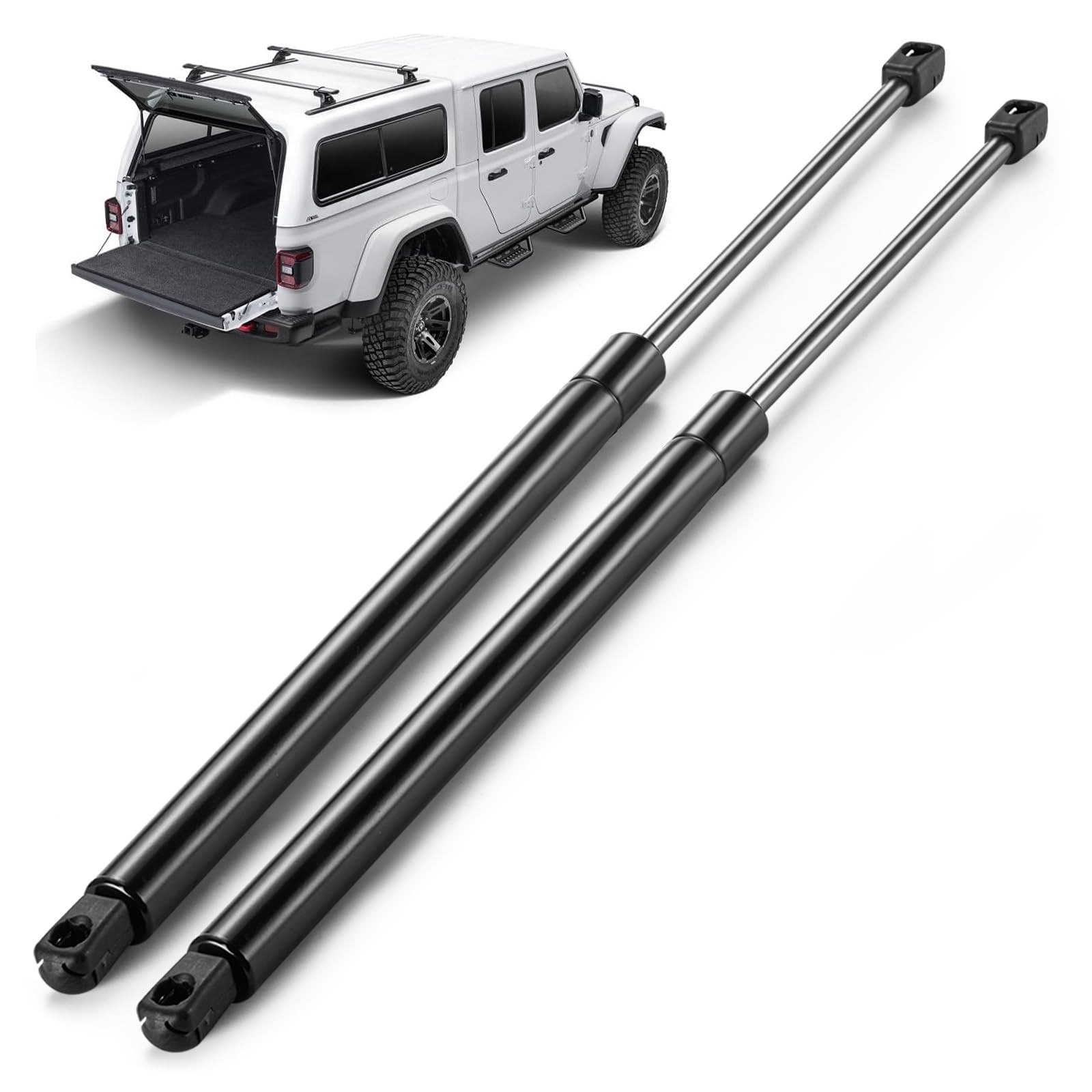 ARANA Rear Window Struts for Jeep Wrangler TJ 1997-2006, AVM 16403 Rear Back Gla