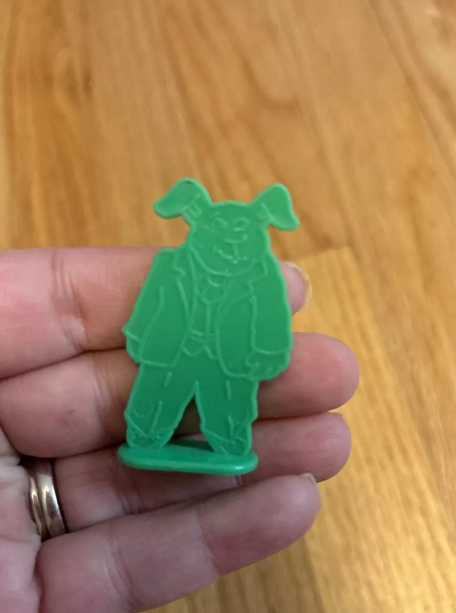 1982 Sweet Pickles Preschool Learning Program Bus Figure Rabbit Only Figure