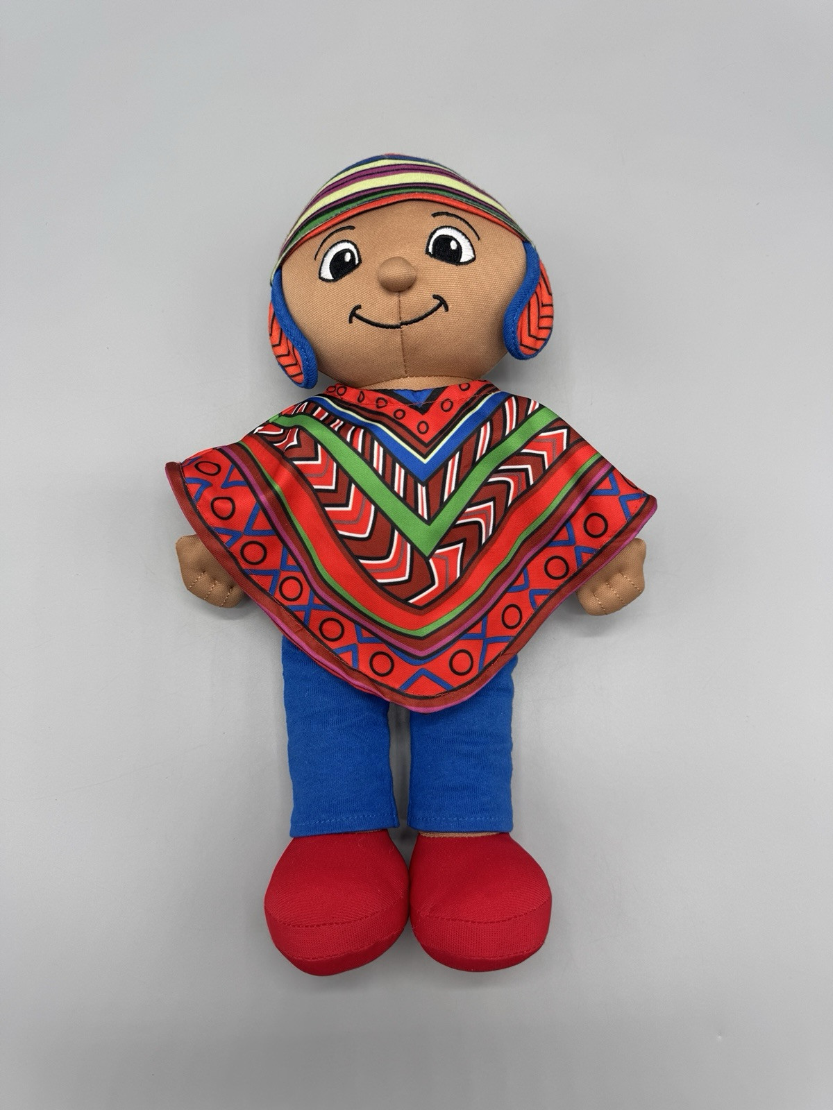 Lakeshore Learning Dolls From Around The World Peruvian Boy Plush 12″