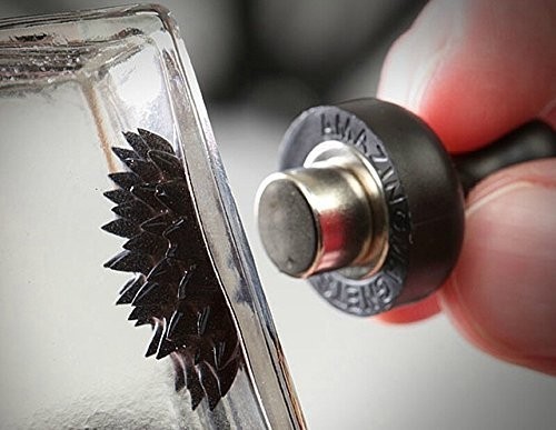 Ferrofluid Magnetic Display Bottle – Science Desk Toy, Magnetism Liquid Kit