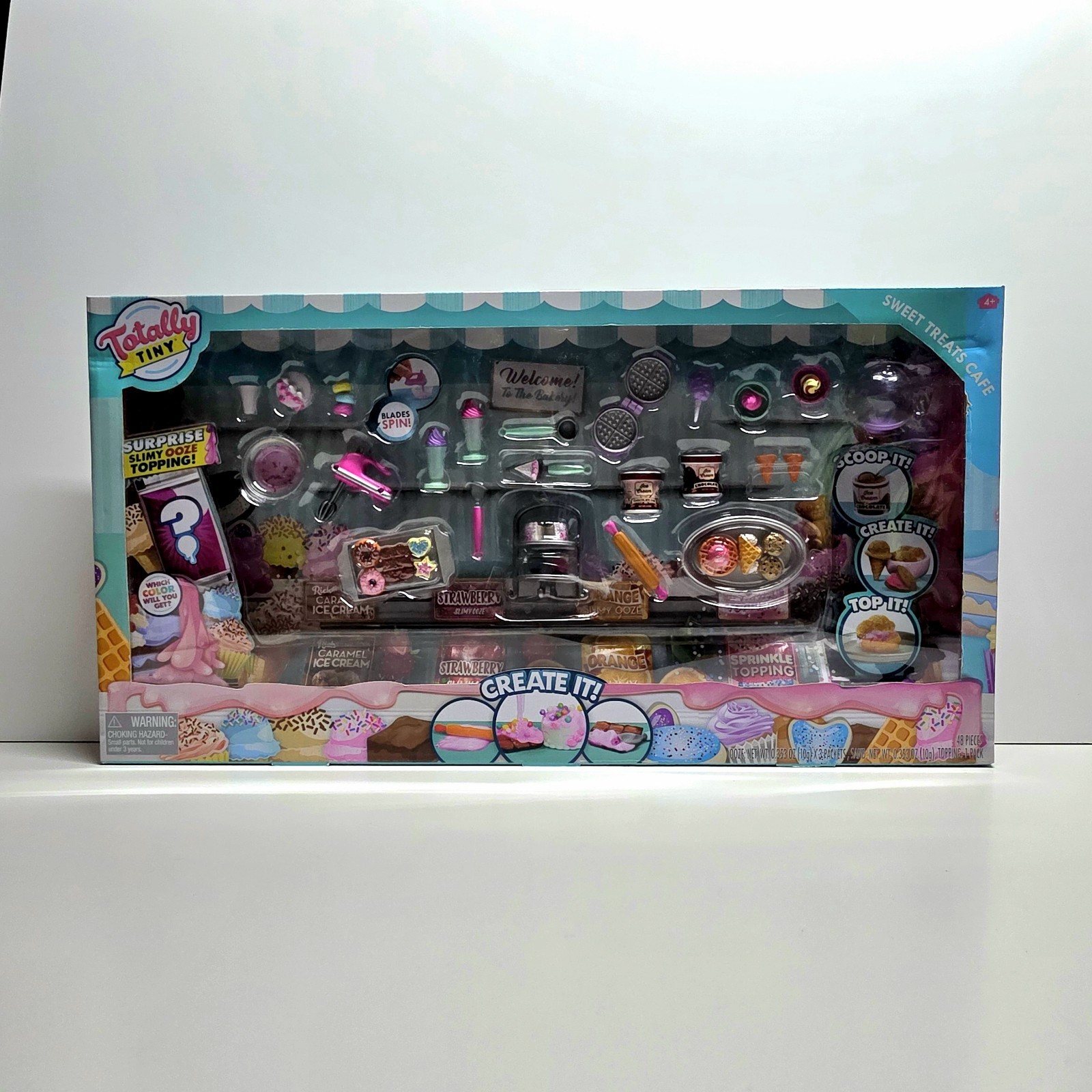 Totally Tiny Fun Sweet Treats Cafe Mini Food Play Set
