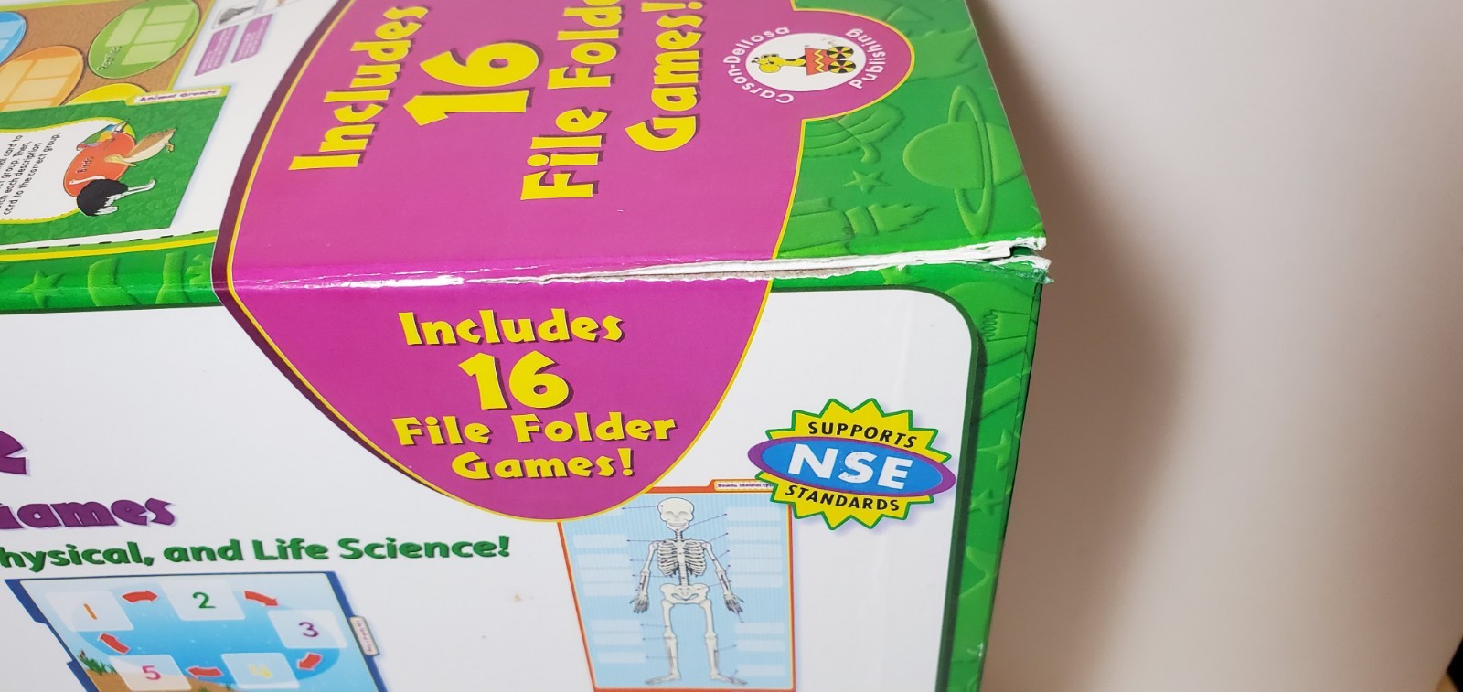 Carson-Dellosa Education Science file folder games, Grades 2-3