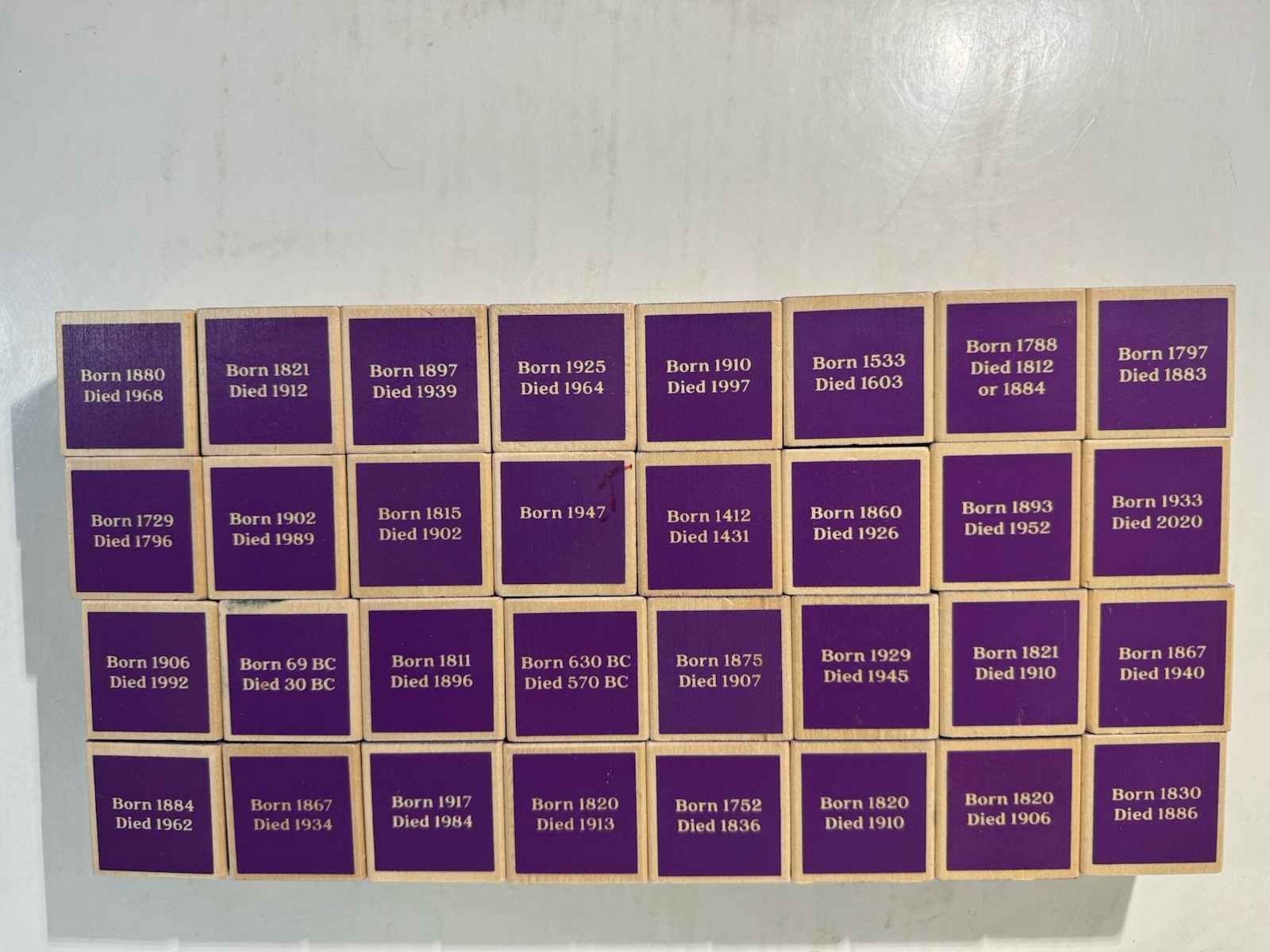 Women Who Dared Uncle Goose Wooden Blocks History Words Deeds Educational