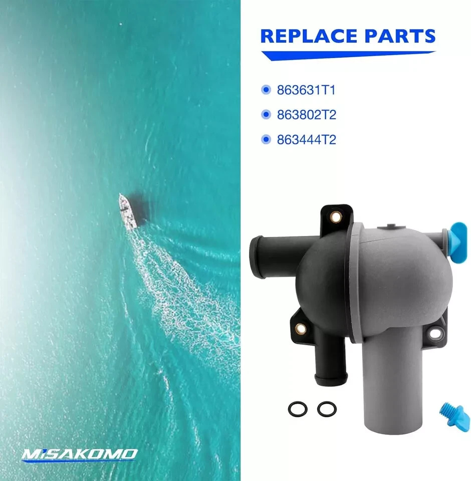 Water Drain Distribution Housings, Compatible with Mercury MerCruiser Mag 350