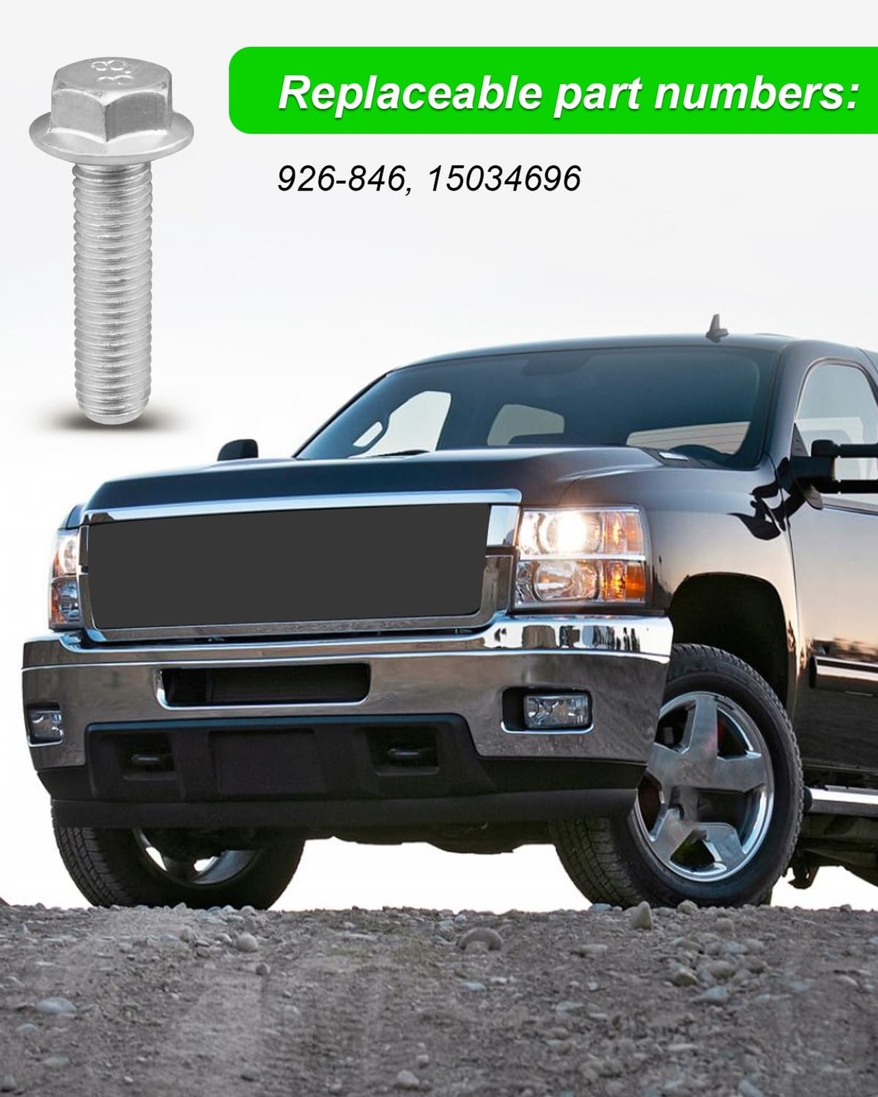 Truck Bed Mounting Hardware, Bed Bolts Fit for Chevrolet Silverado GMC Sierra…